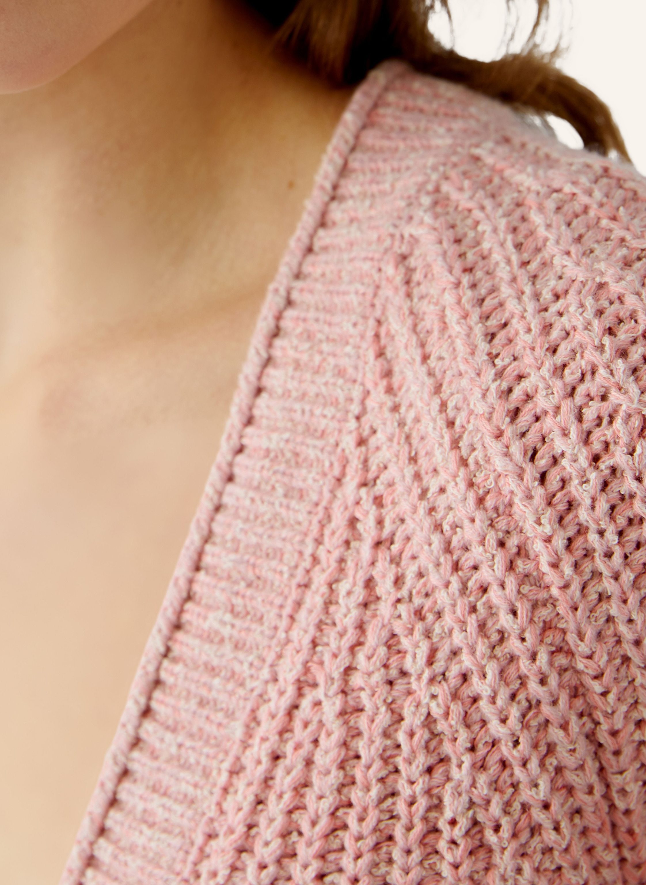 Thumbnail - Oui Strickjacke Lafonya rosa