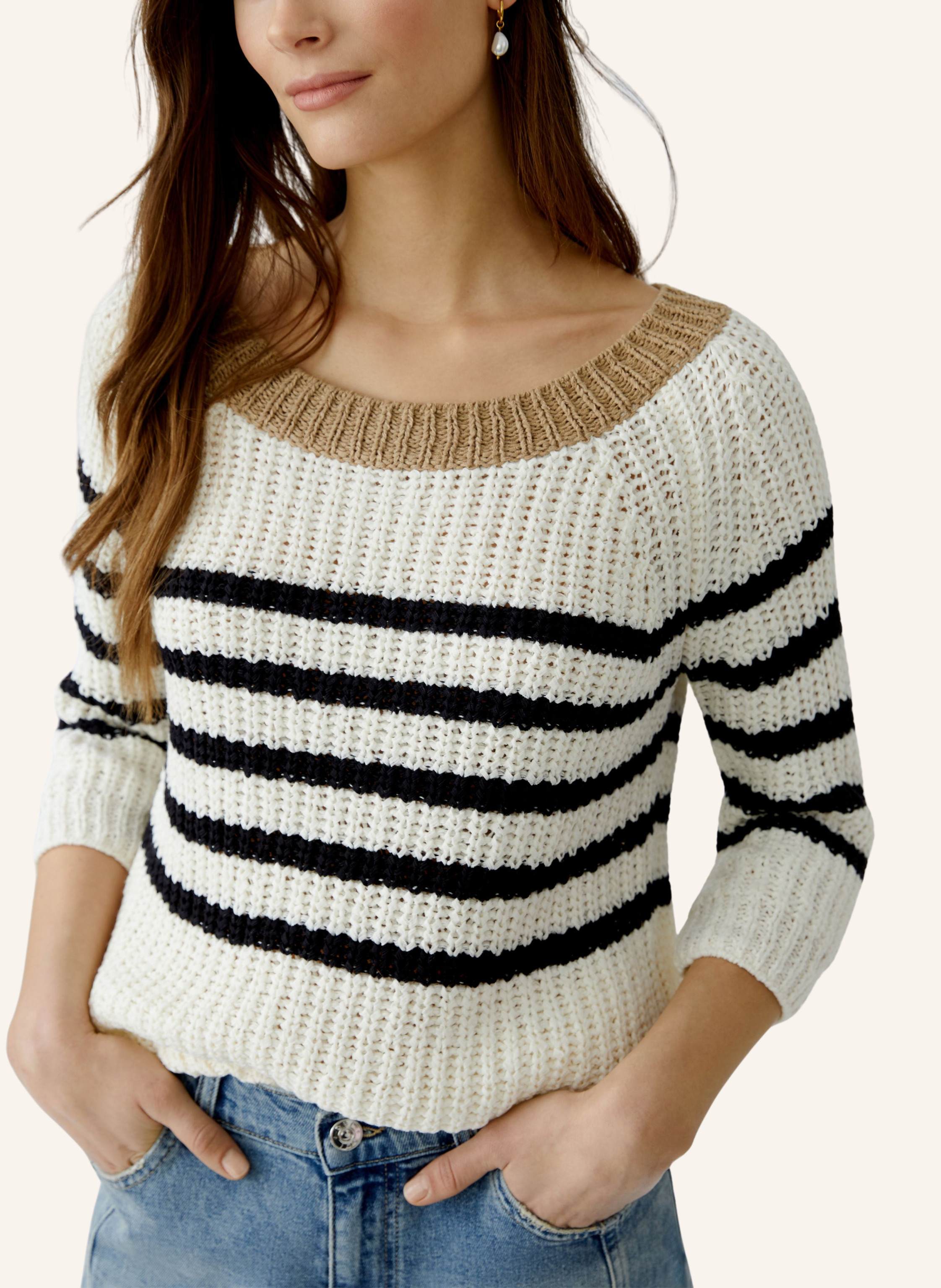 Thumbnail - Oui Pullover weiss
