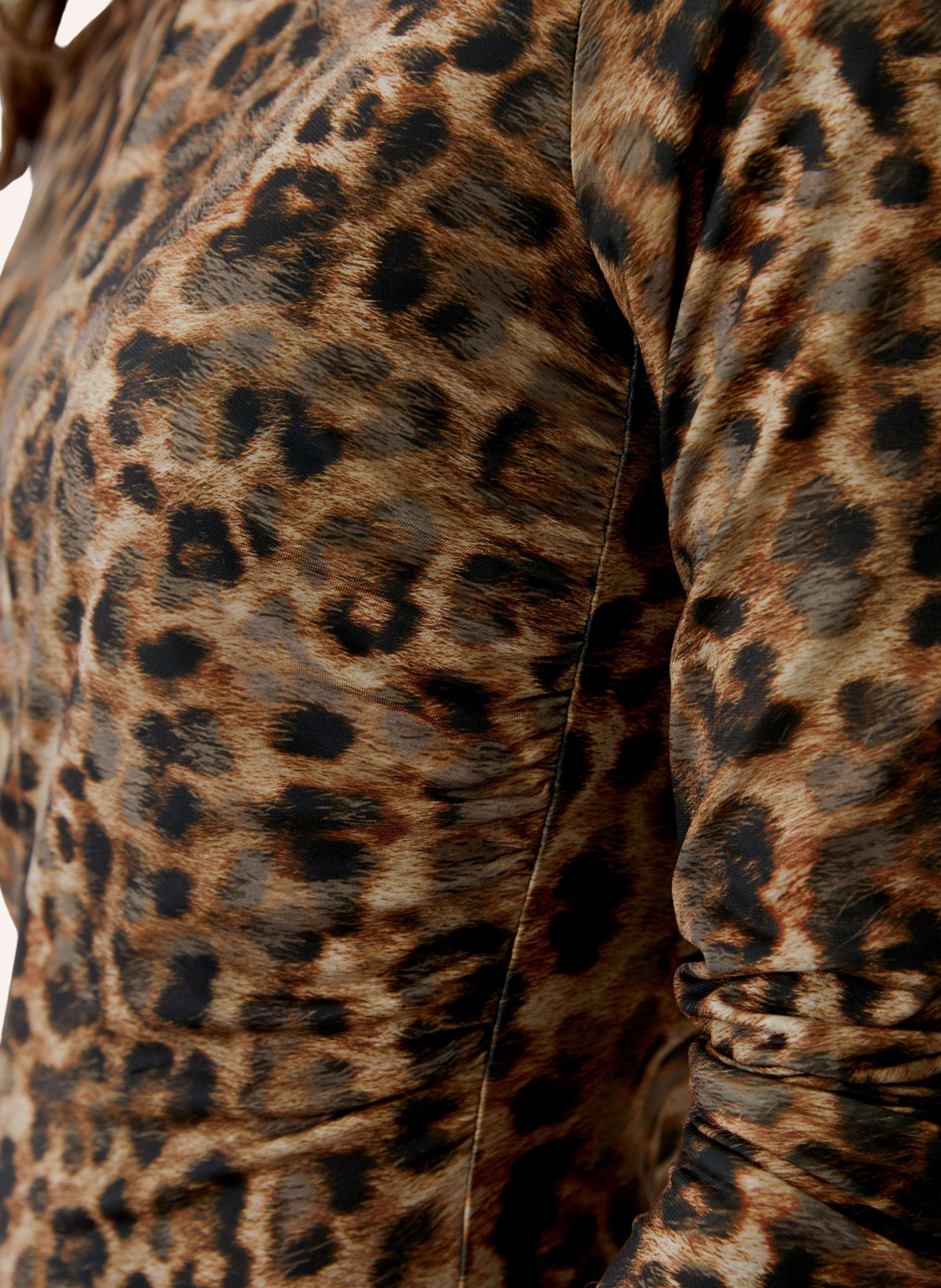 Thumbnail - Oui Kleid braun