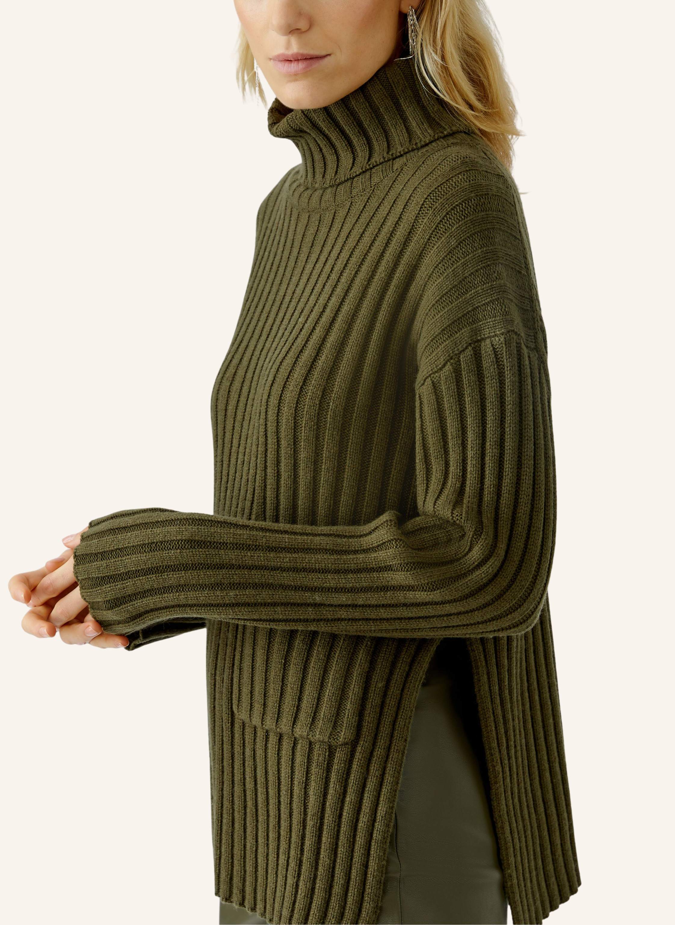 Thumbnail - Oui Pullover gruen