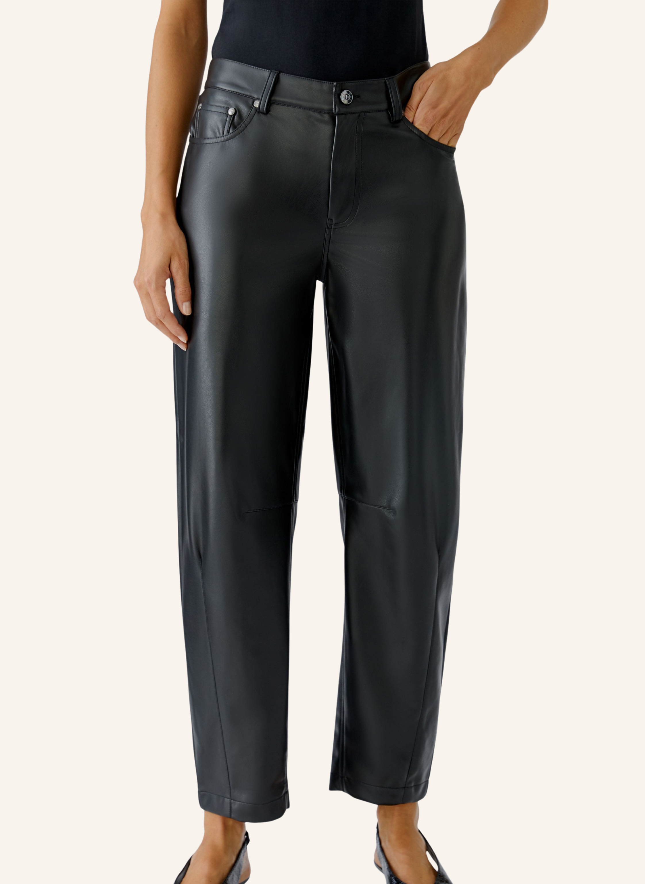 Thumbnail - Oui Hose schwarz