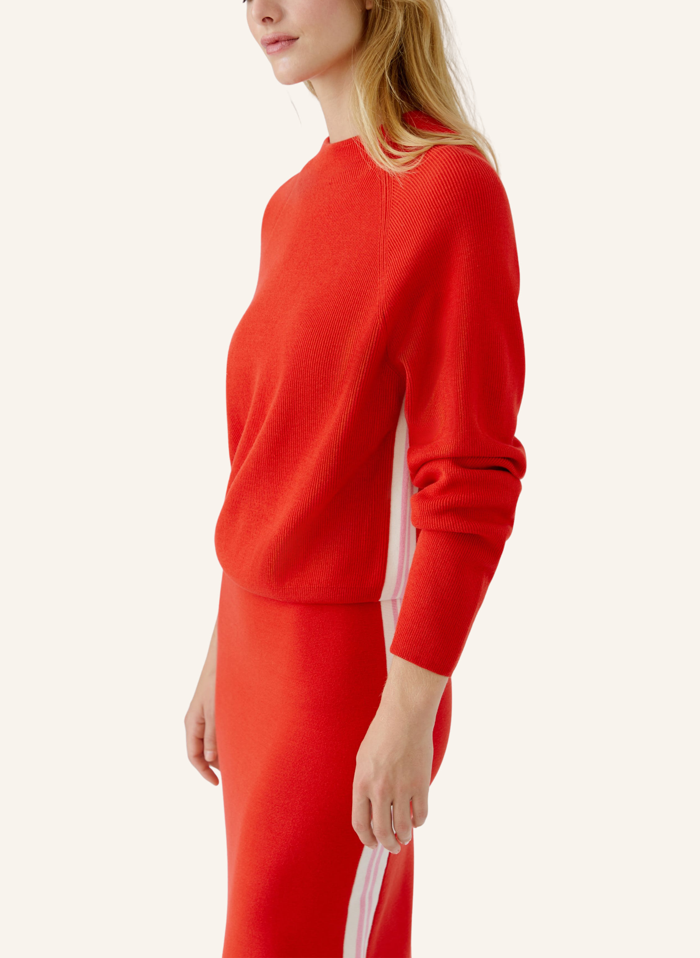 Thumbnail - Oui Pullover rot