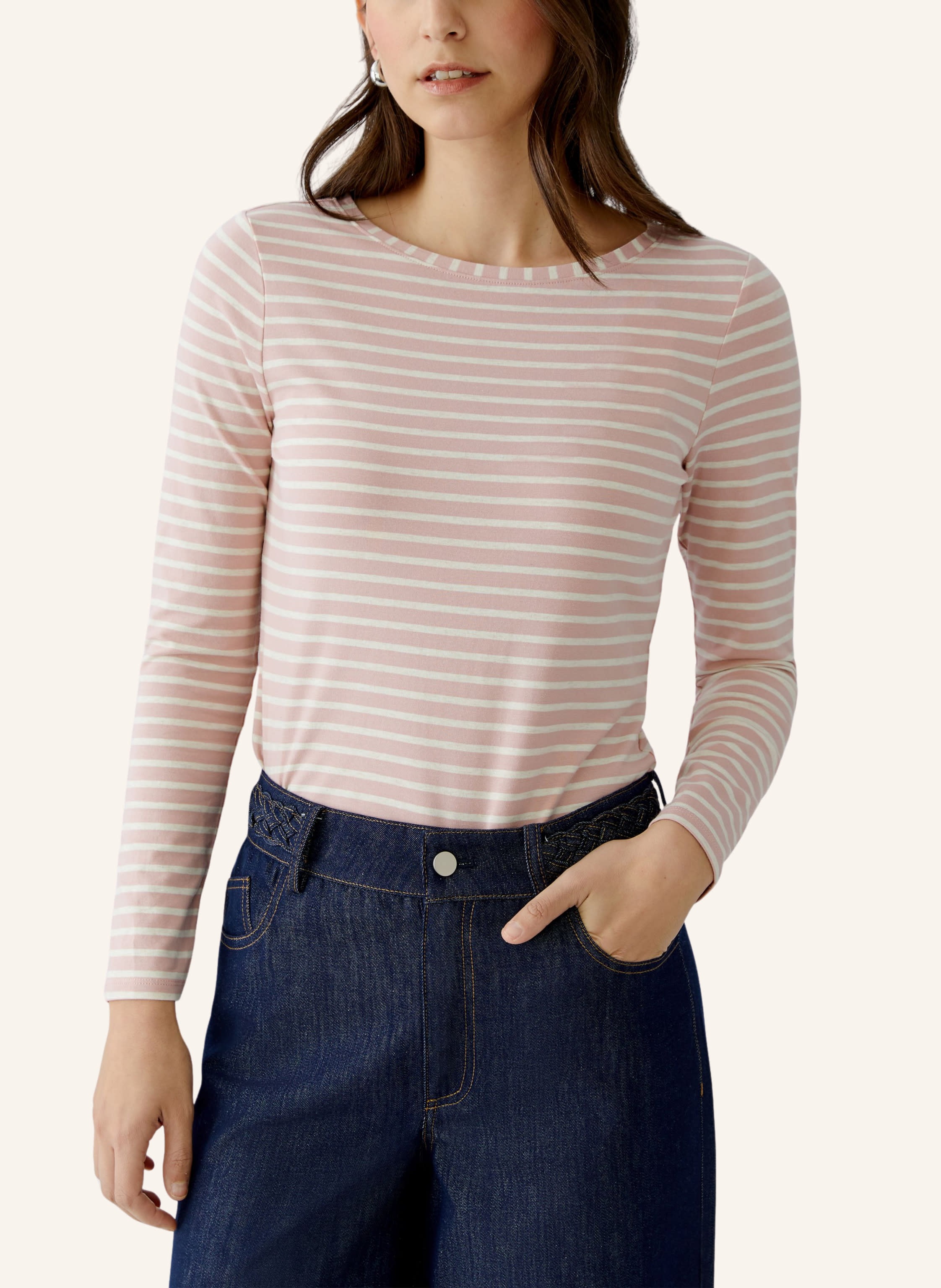 Thumbnail - Oui Longsleeve rosa