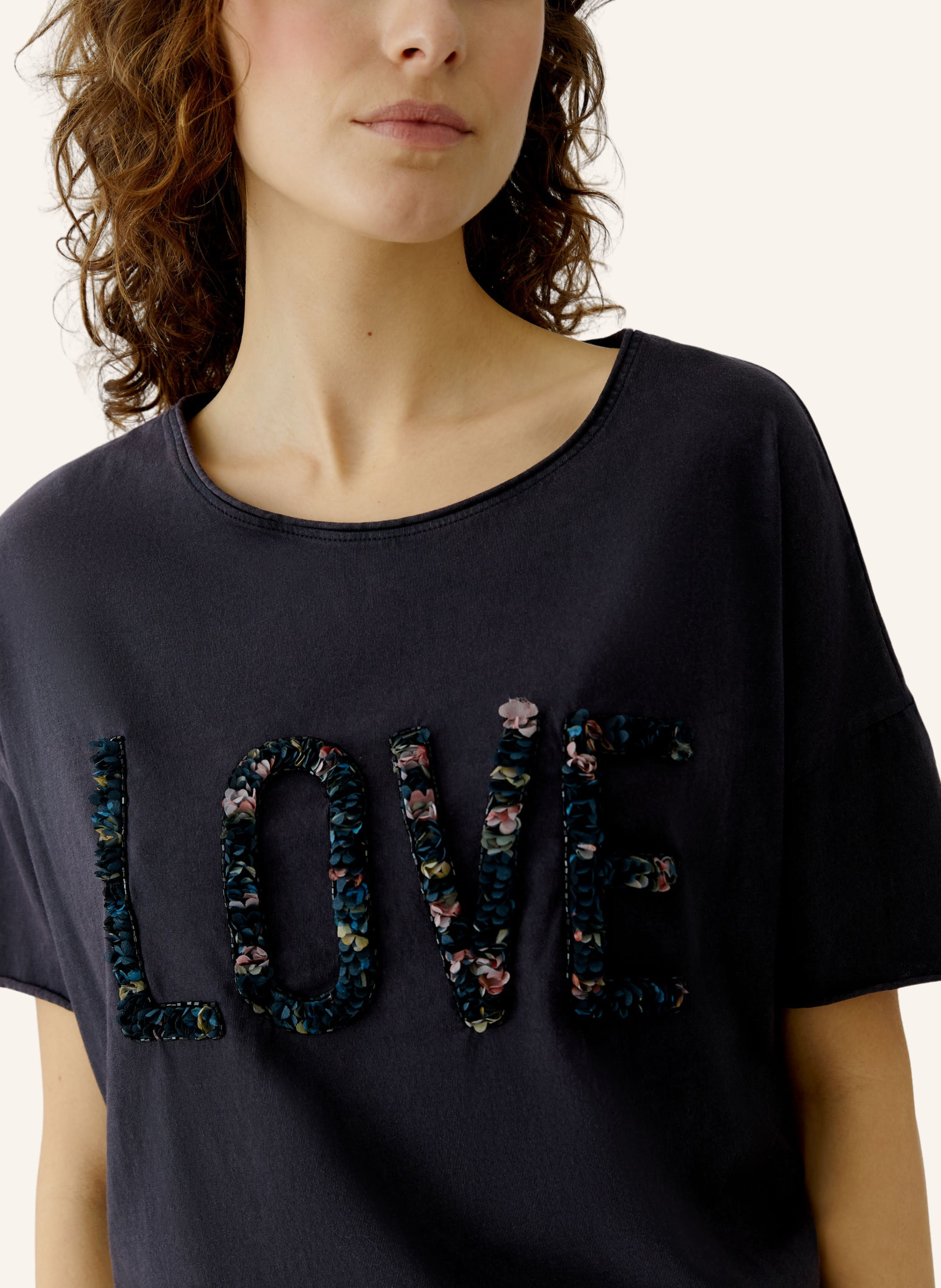 Thumbnail - Oui T-Shirt schwarz