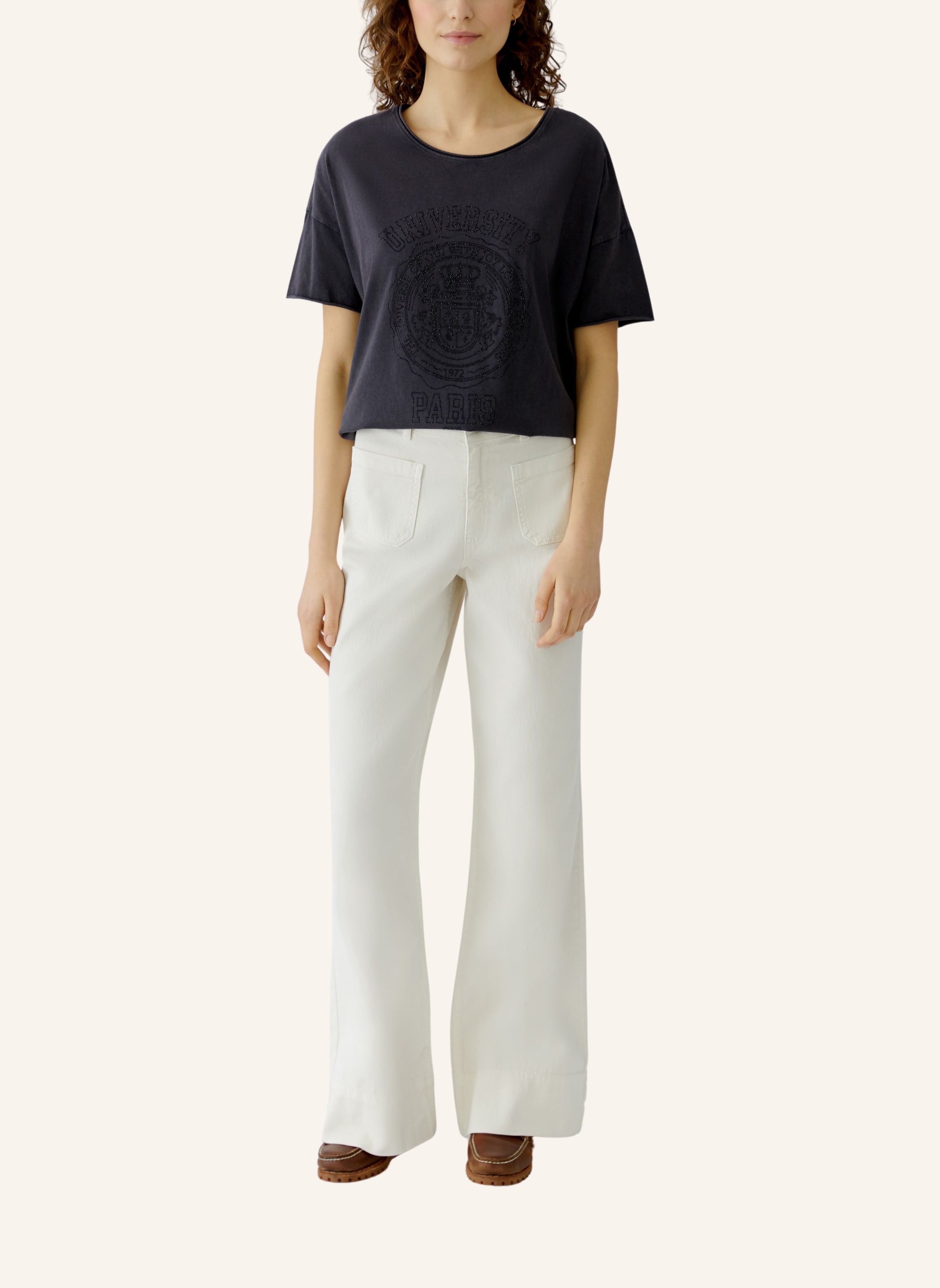 Thumbnail - Oui T-Shirt silber