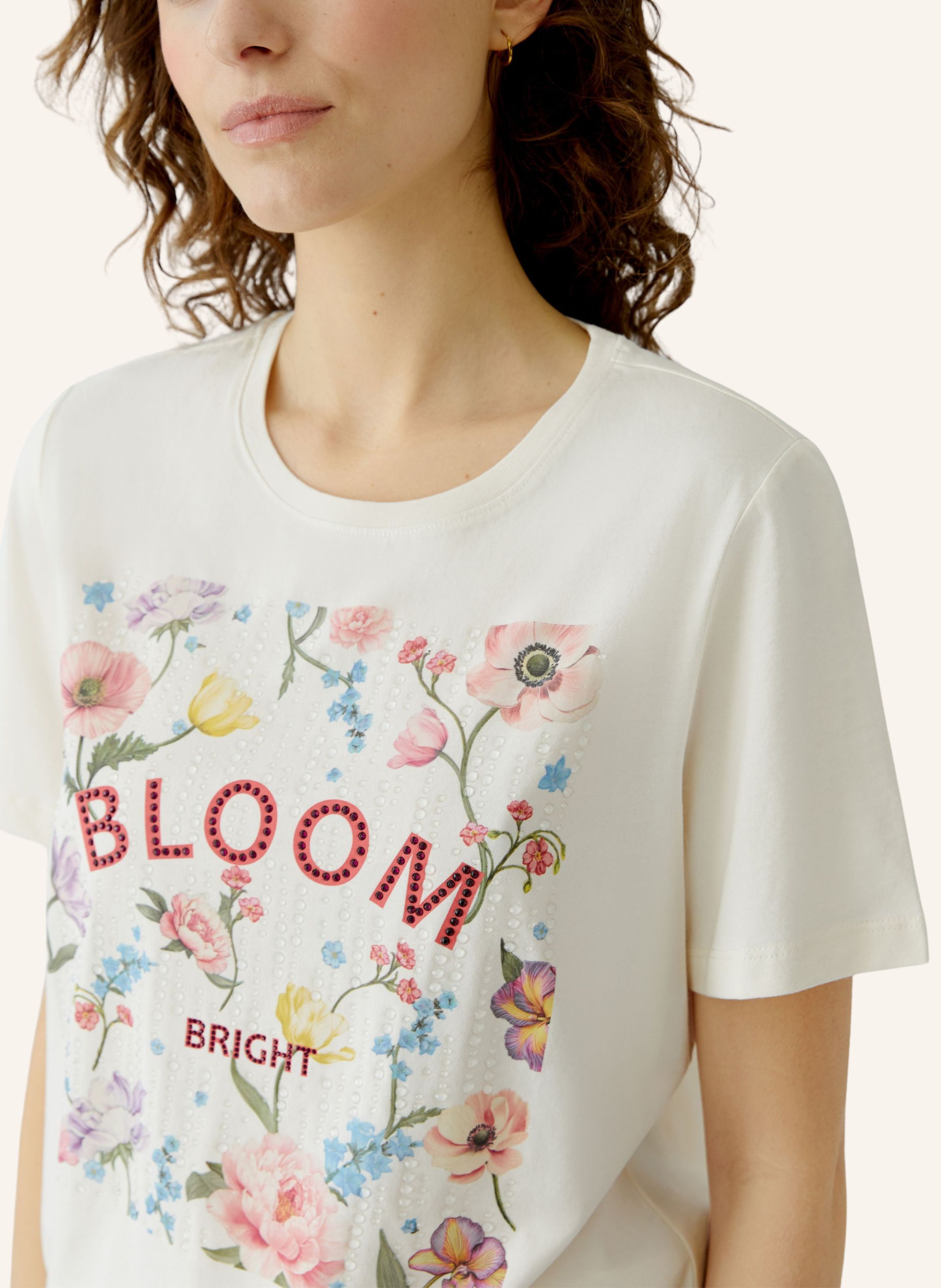 Thumbnail - Oui T-Shirt weiss