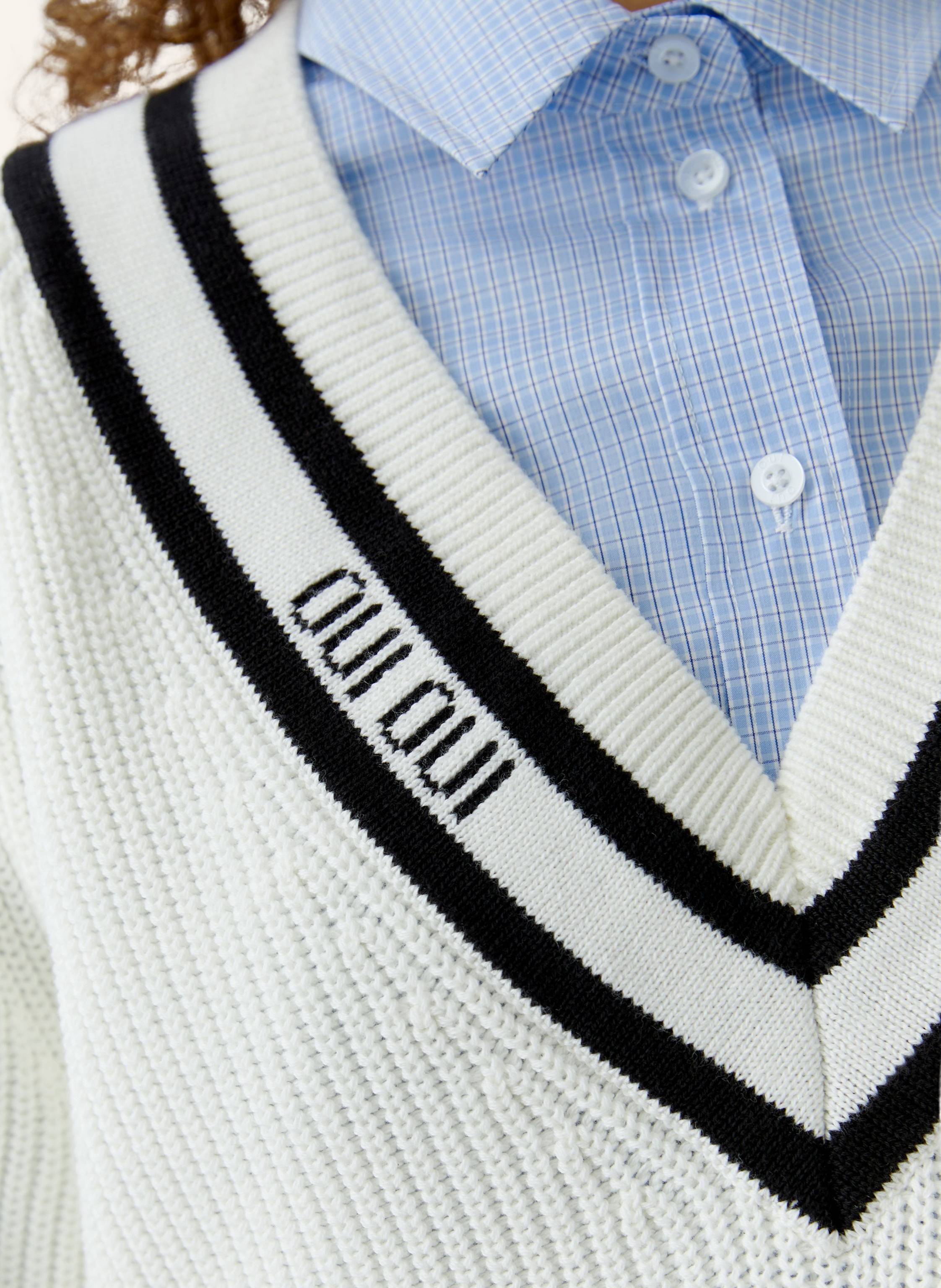 Thumbnail - Oui Pullover weiss