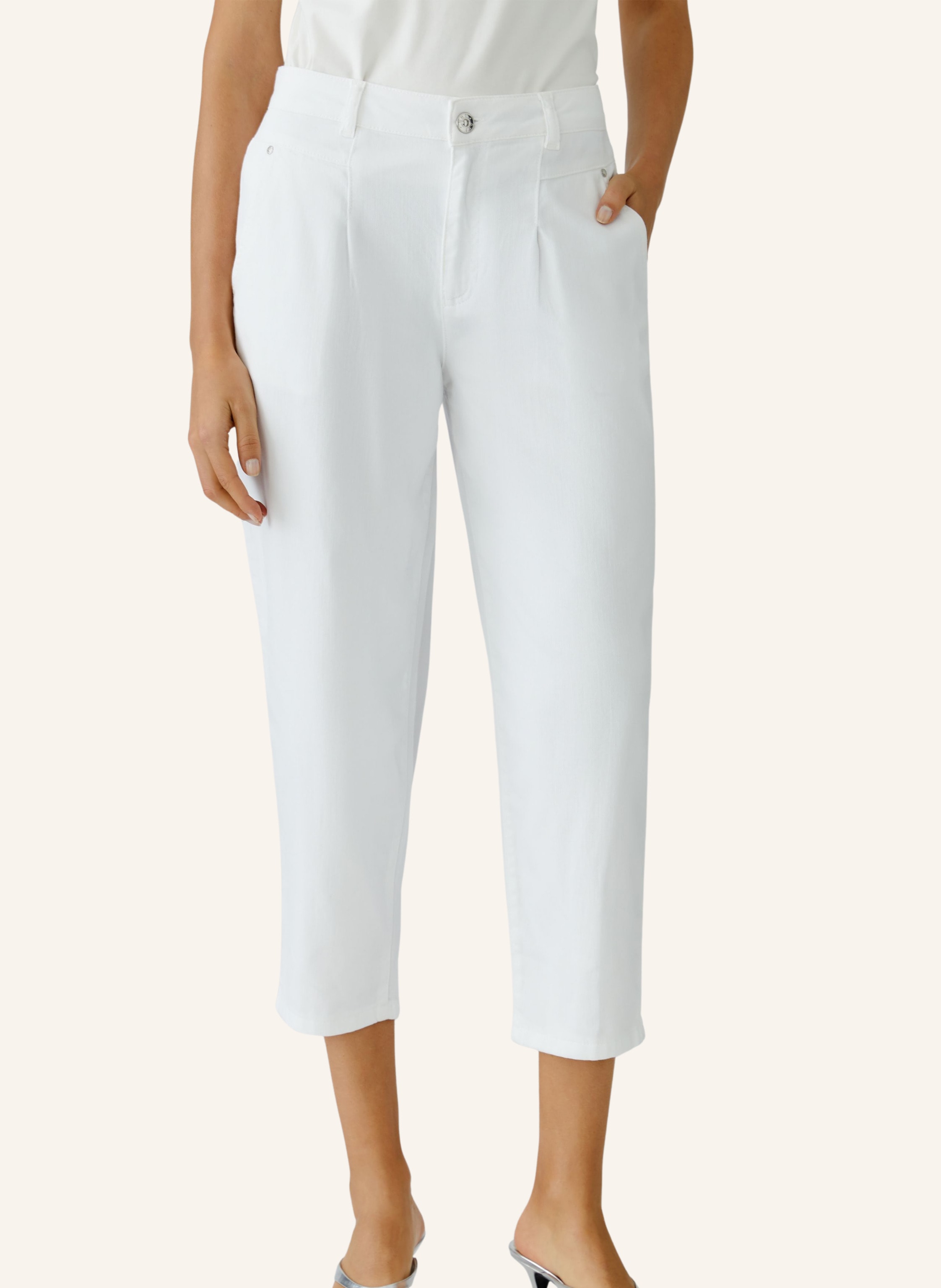 Thumbnail - Oui Jeans weiss