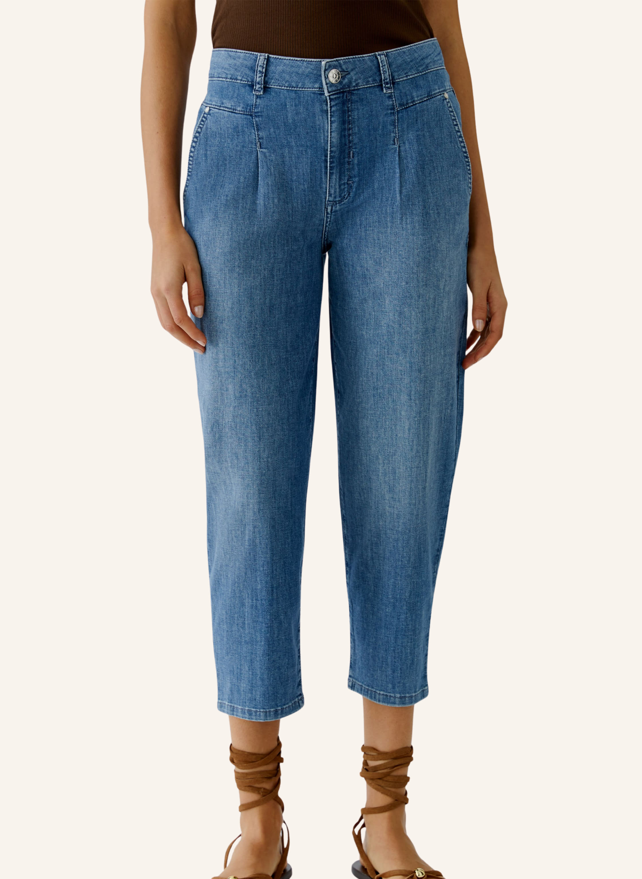 Thumbnail - Oui Jeans blau