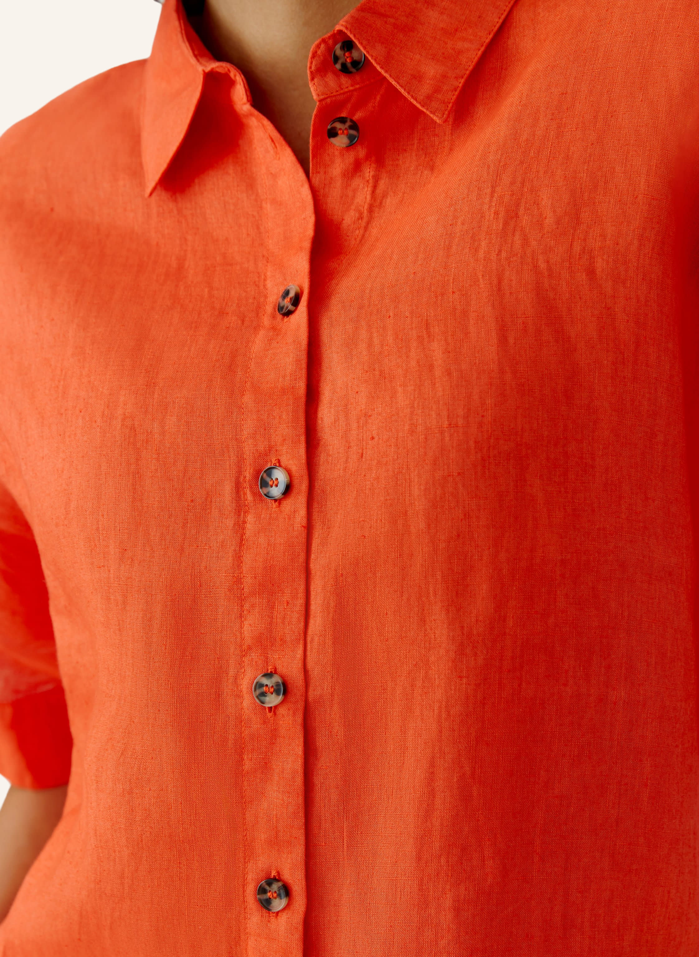 Thumbnail - Oui Bluse orange