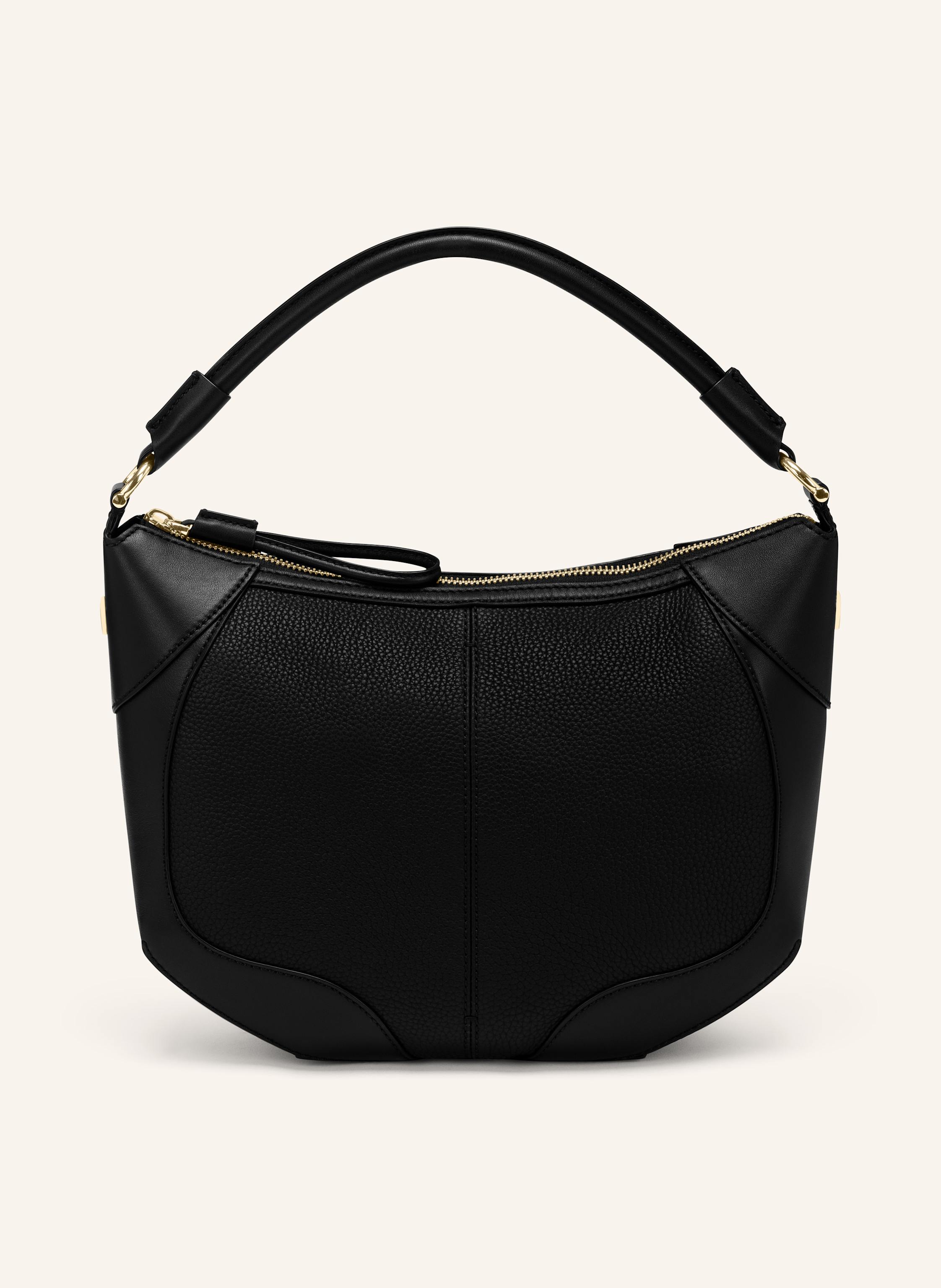 Aigner Die Ambra Tasche bringt die typische AIGNER Eleganz in einer wunderbar weichen, modernen Form zur Geltung. Ein stilvolles Modell, das Sie mühelos durch den Alltag begleitet und Ihren Looks eine warme, in schwarz