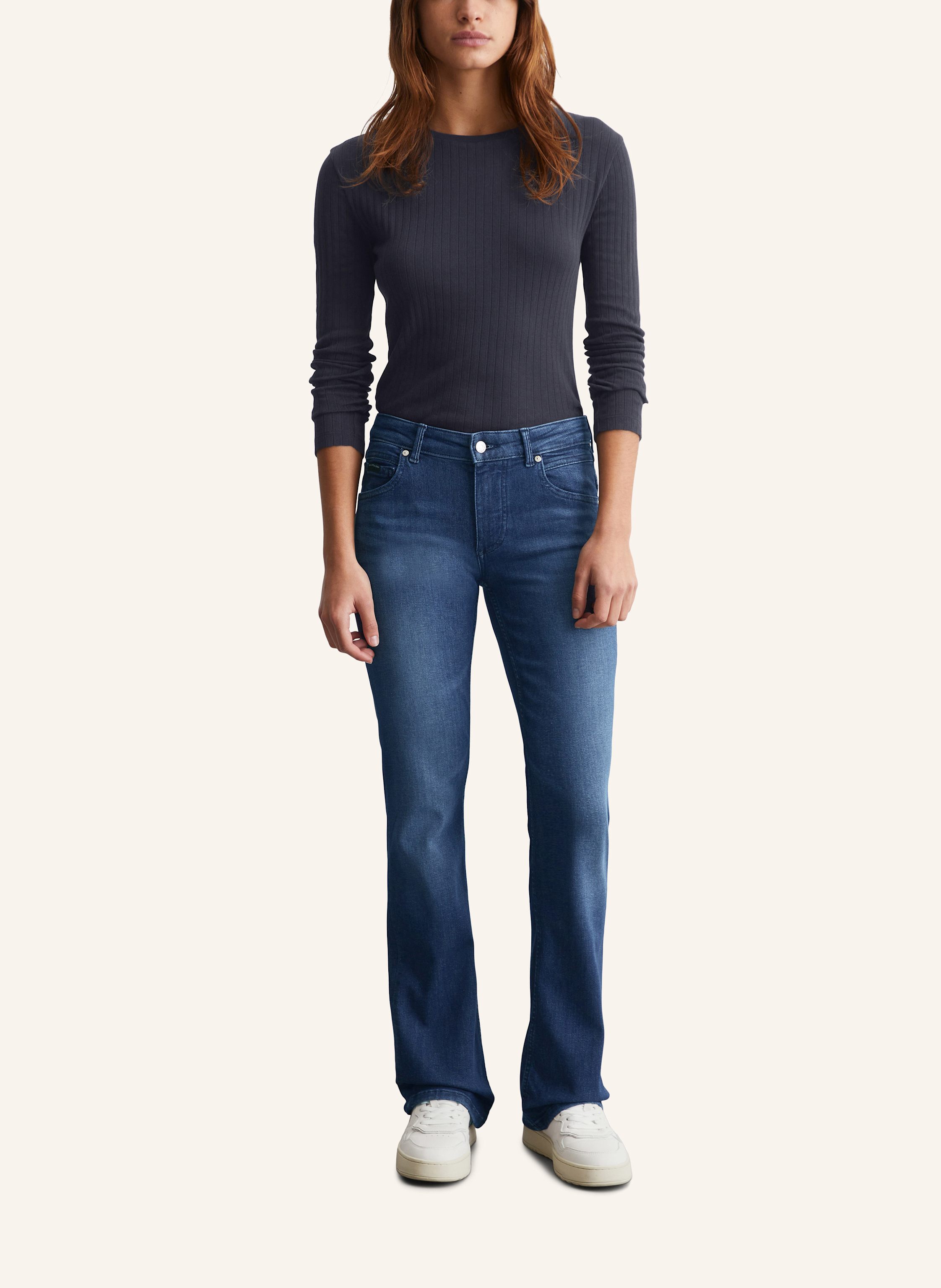 Thumbnail - Marc O'polo Denim Bootcut Jeans blau
