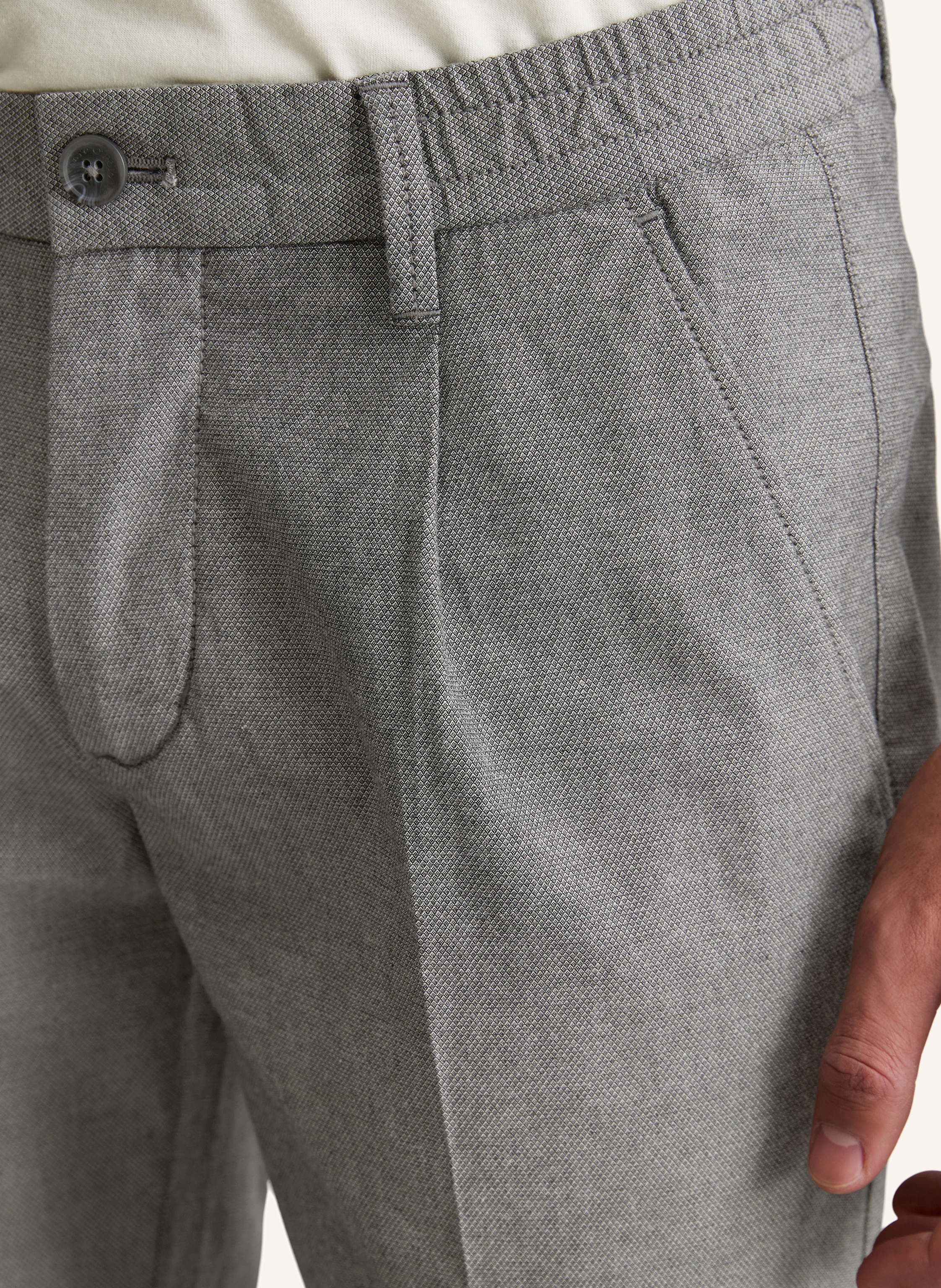 Thumbnail - Marc O'polo Chino Model Stig Jogger Pletas grau