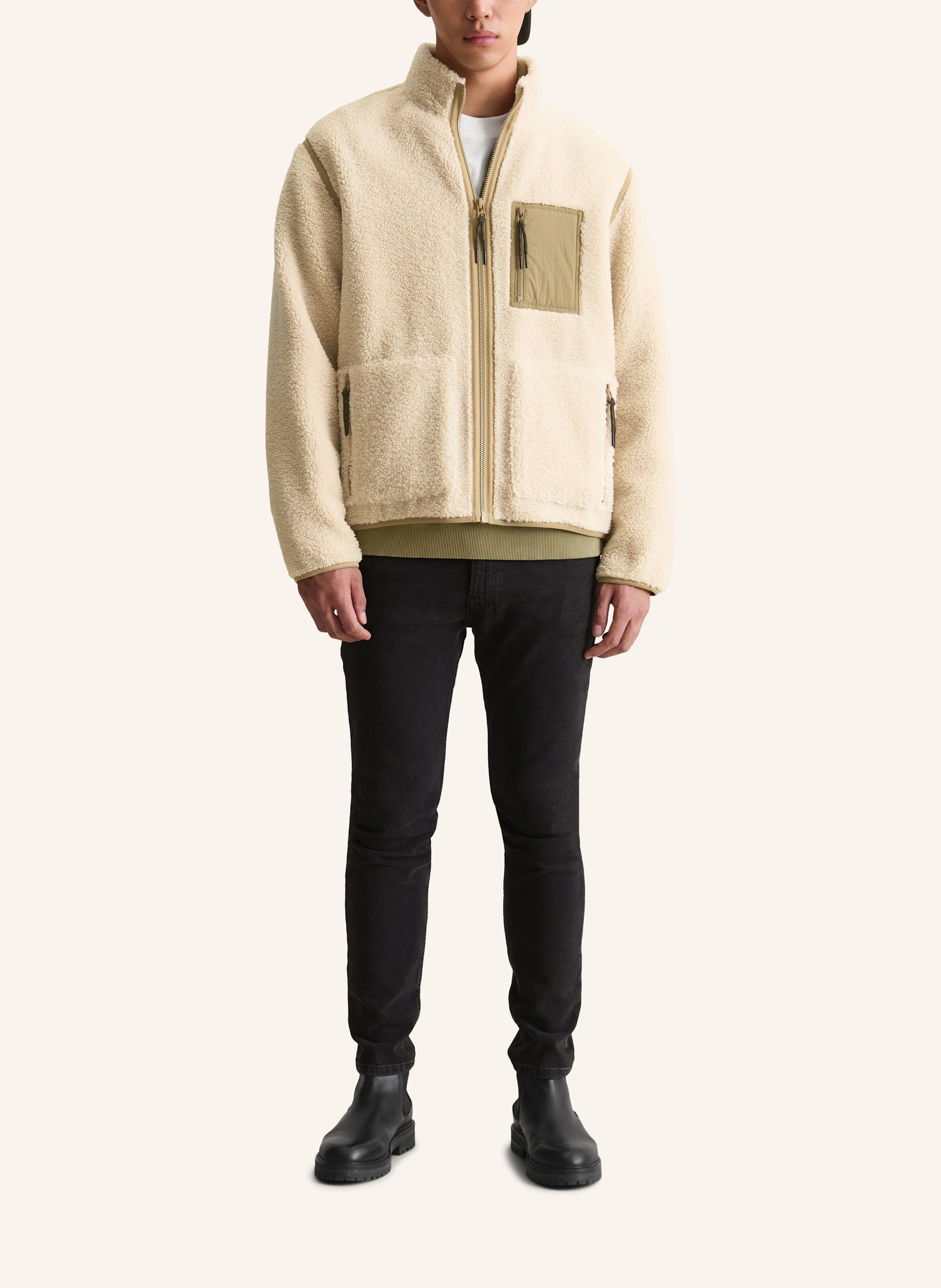 Thumbnail - Marc O'polo Denim Teddyjacke beige