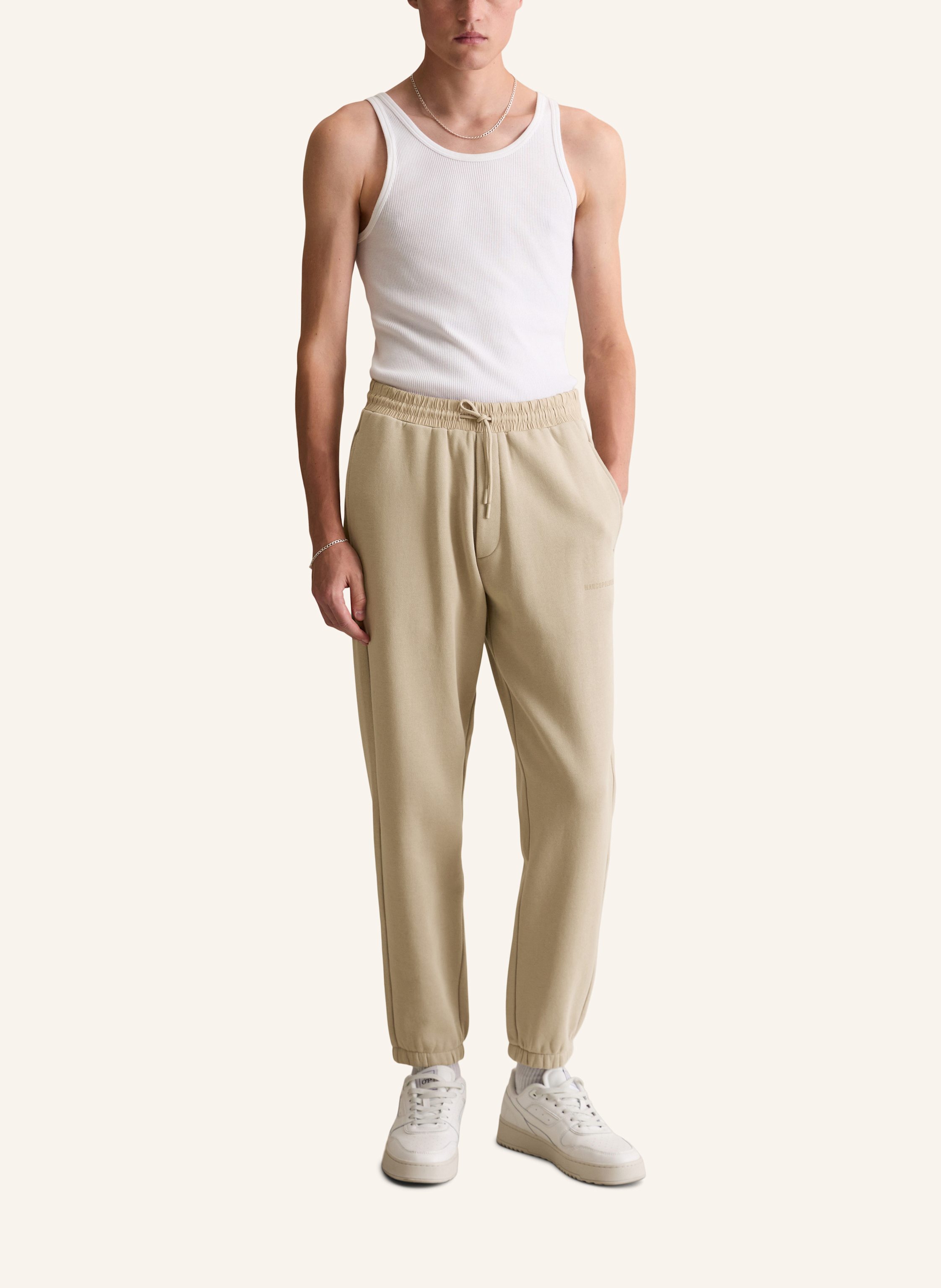 Thumbnail - Marc O'polo Denim Sweathose beige