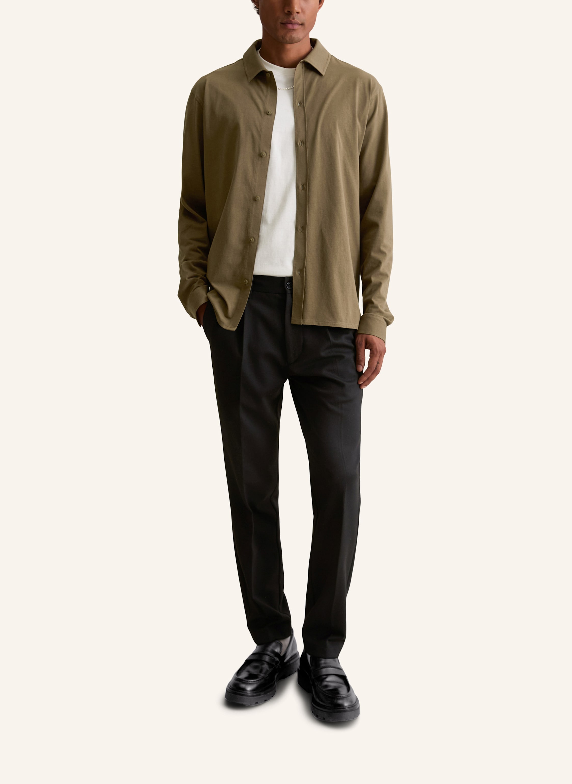 Thumbnail - Marc O'polo Denim Jerseyhemd braun