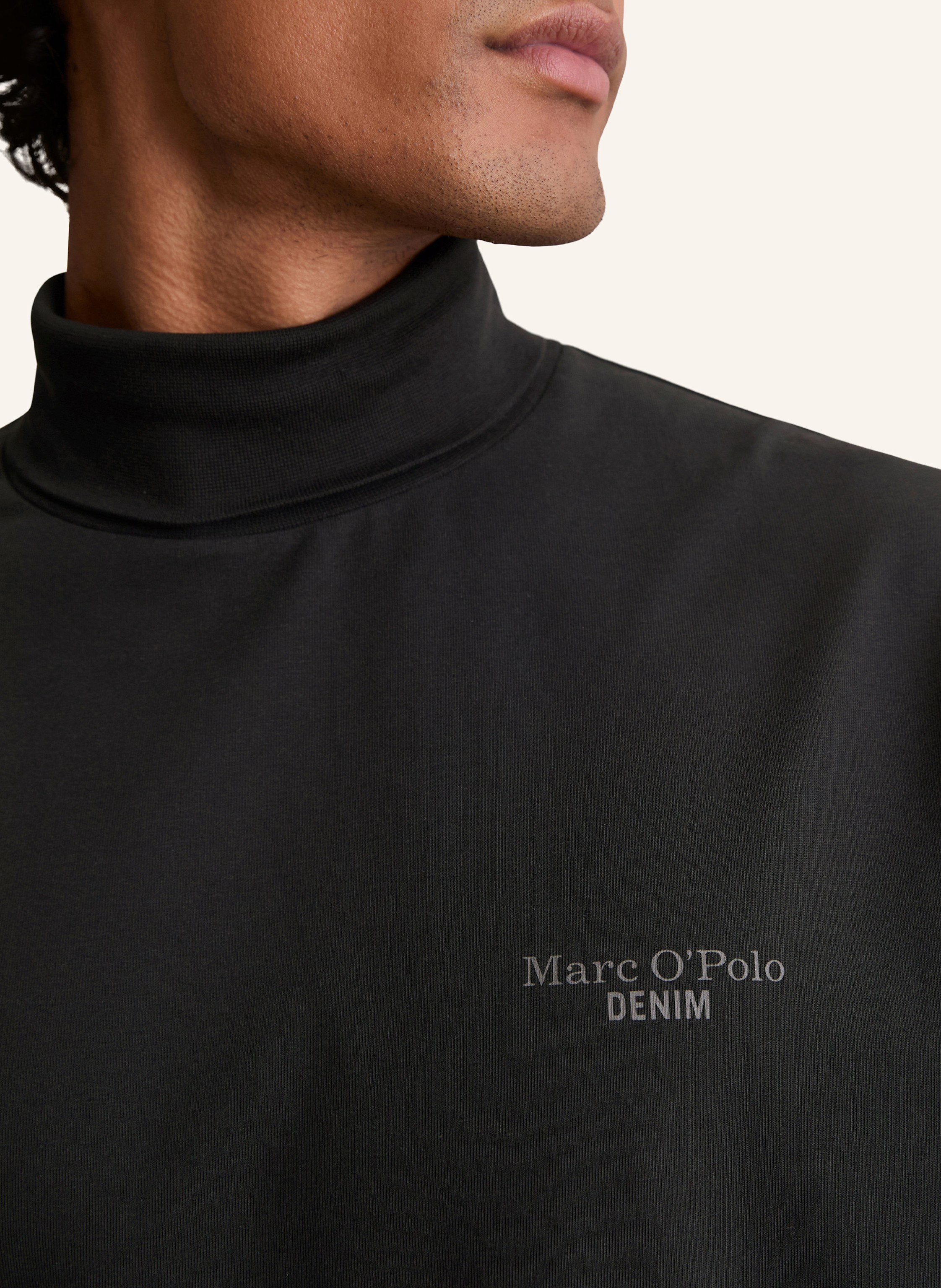 Thumbnail - Marc O'polo Denim Langarm-Shirt schwarz