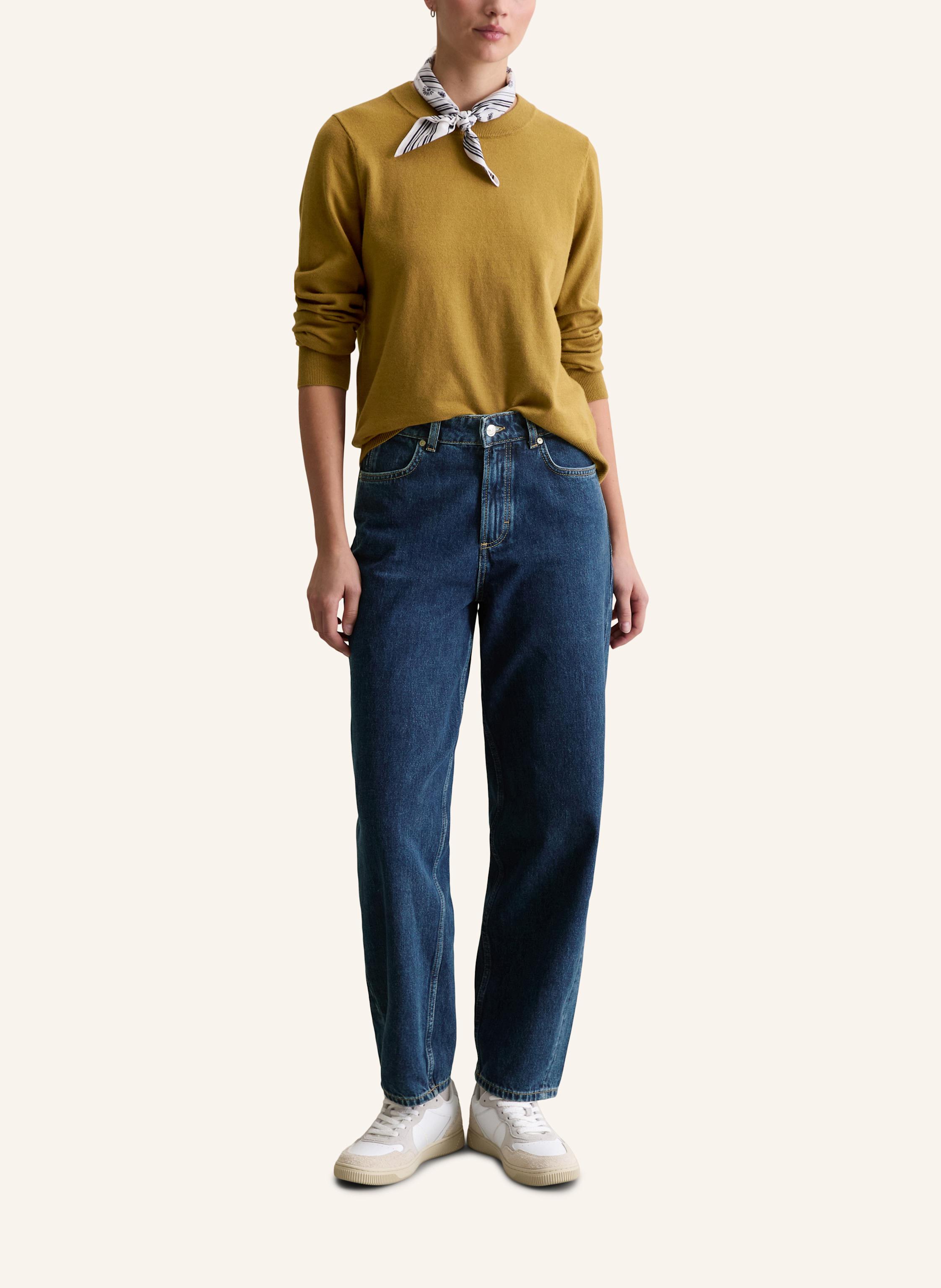 Thumbnail - Marc O'polo Denim Strickpolo gelb