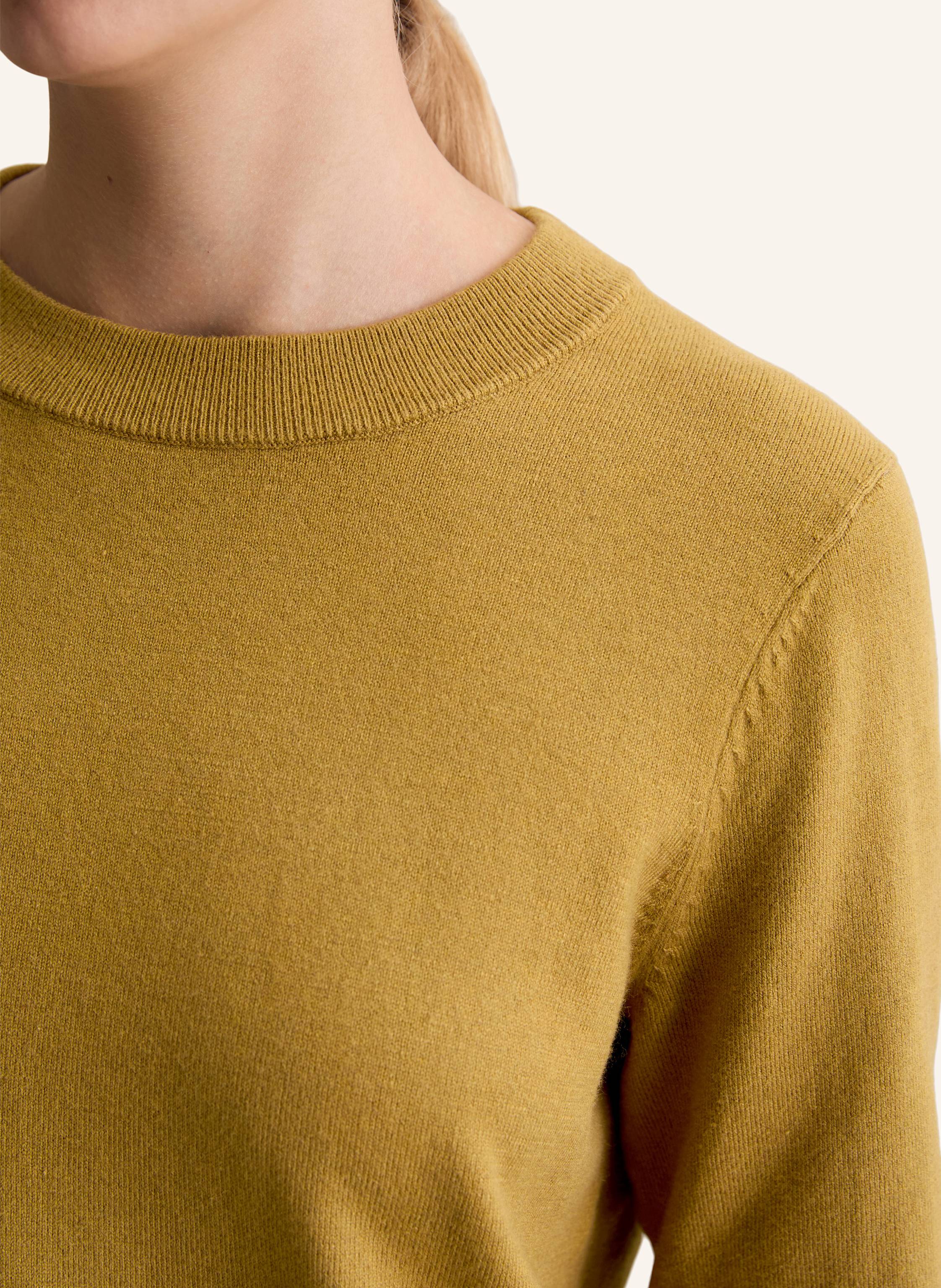 Thumbnail - Marc O'polo Denim Strickpolo gelb