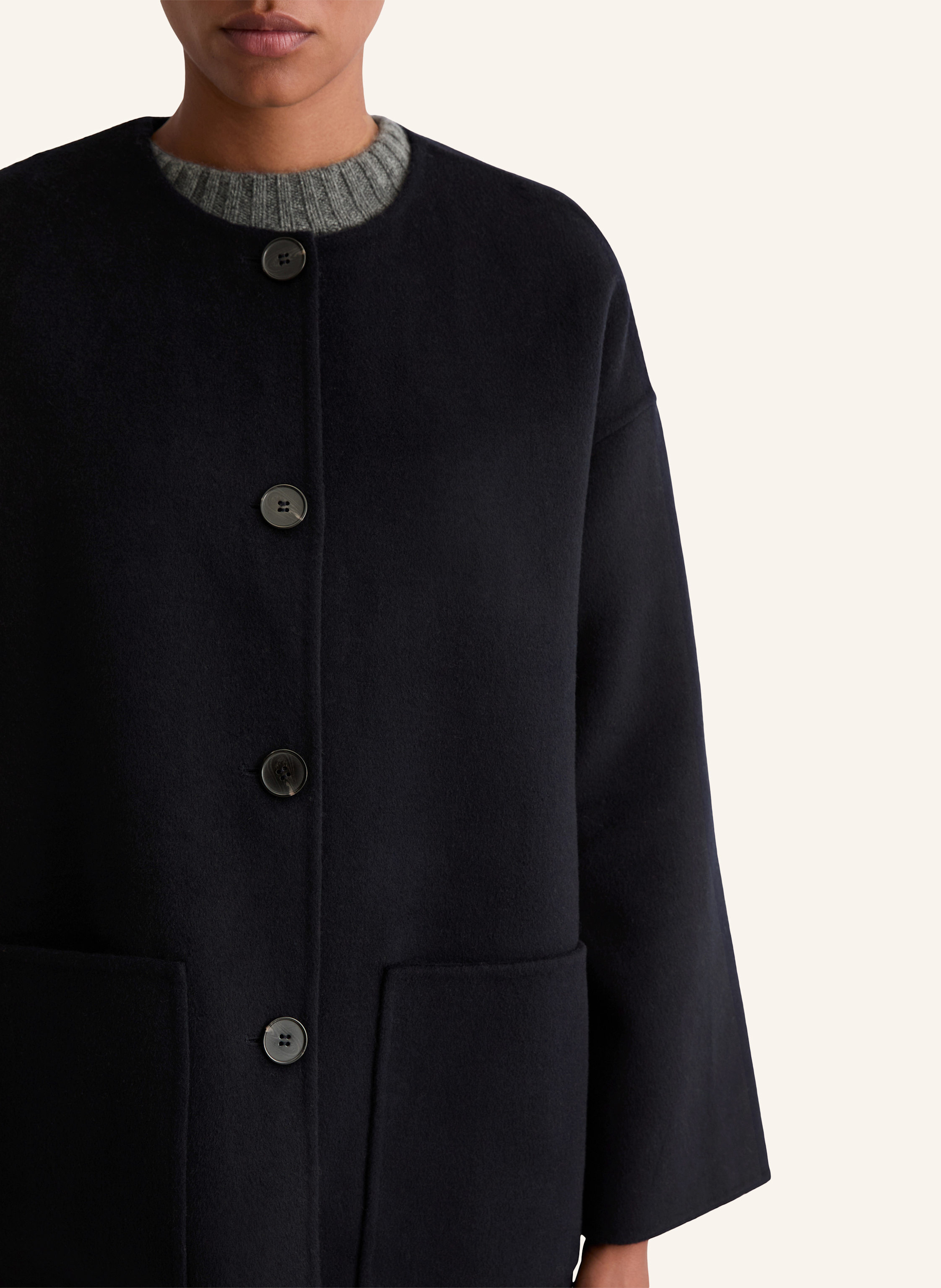 Thumbnail - Marc O'polo Cape-Jacke blau