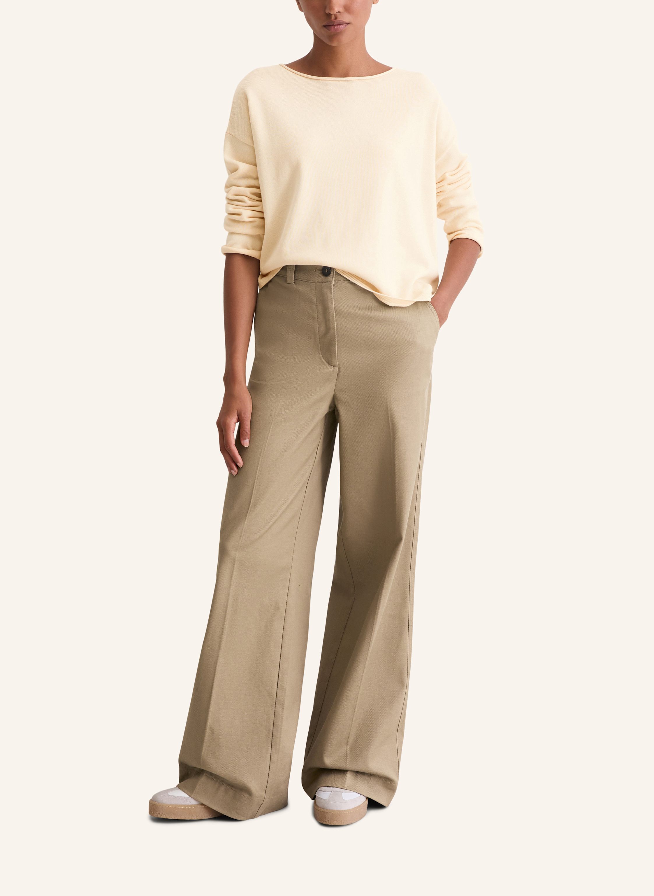 Thumbnail - Marc O'polo Feinstrickpullover weiss