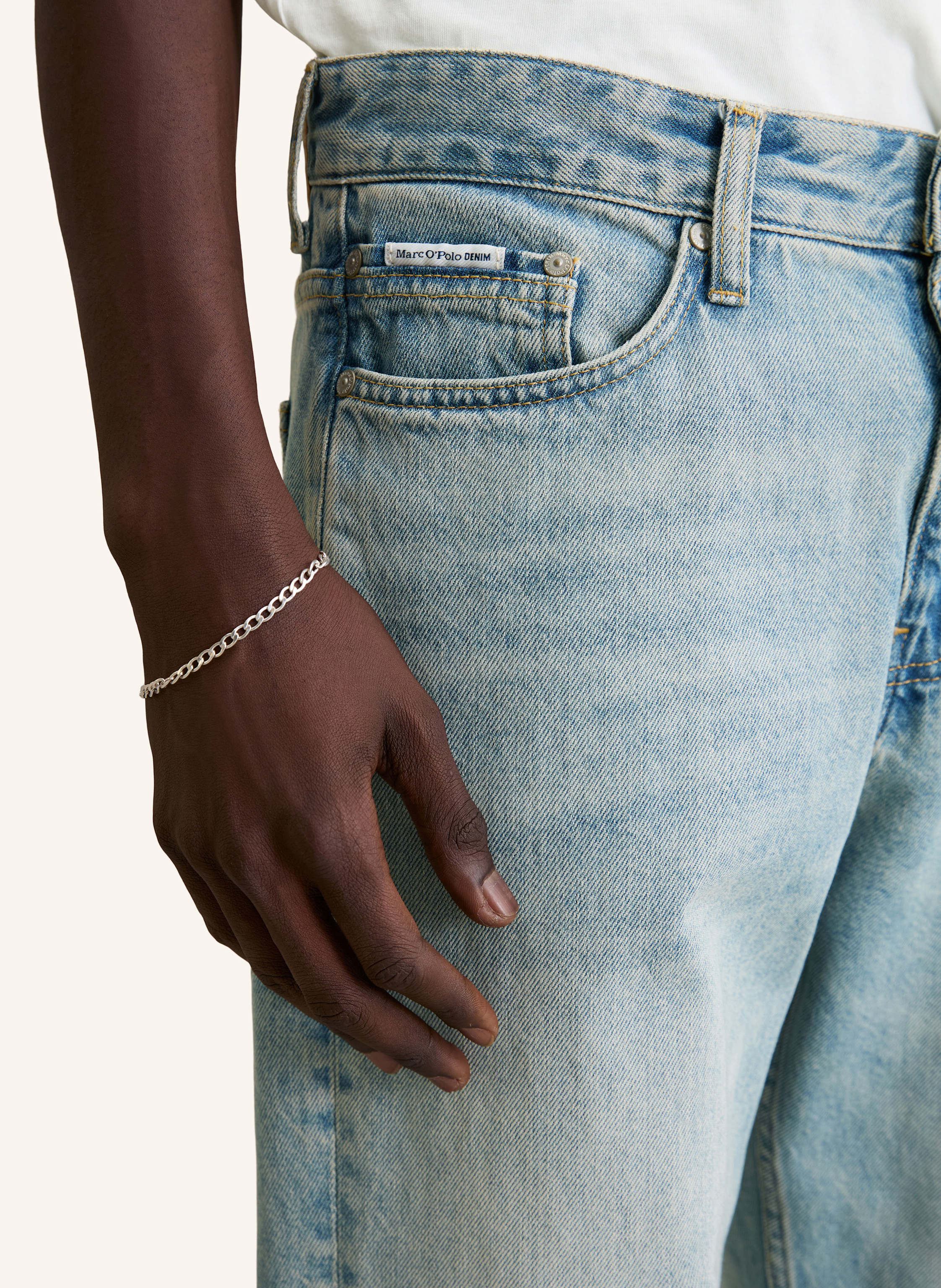 Thumbnail - Marc O'polo Denim Jeans Model Sverre Straight blau