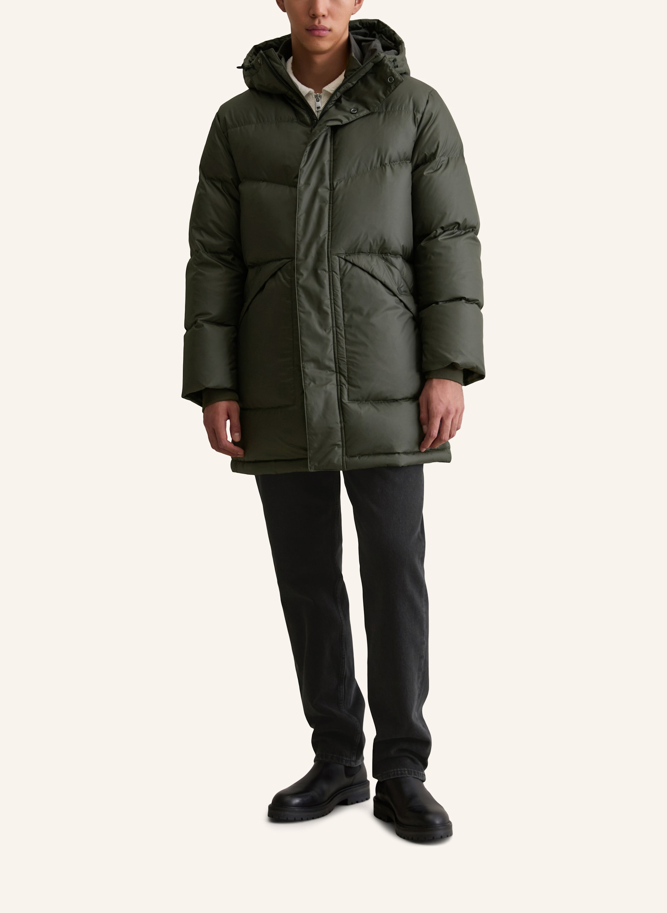 Thumbnail - Marc O'polo Denim Daunenmantel schwarz