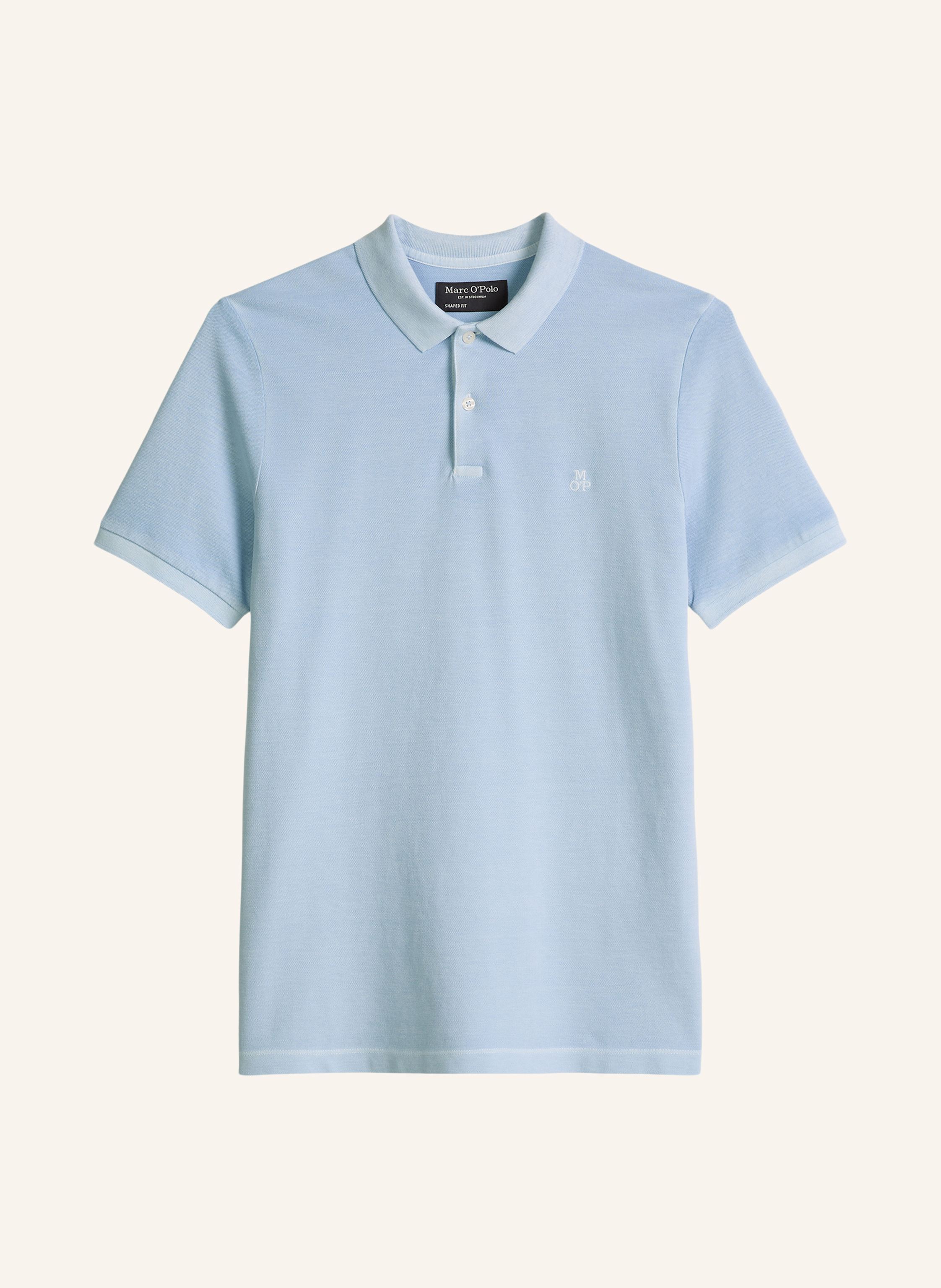 Marc O'polo Piqué-Poloshirt Shaped Fit blau