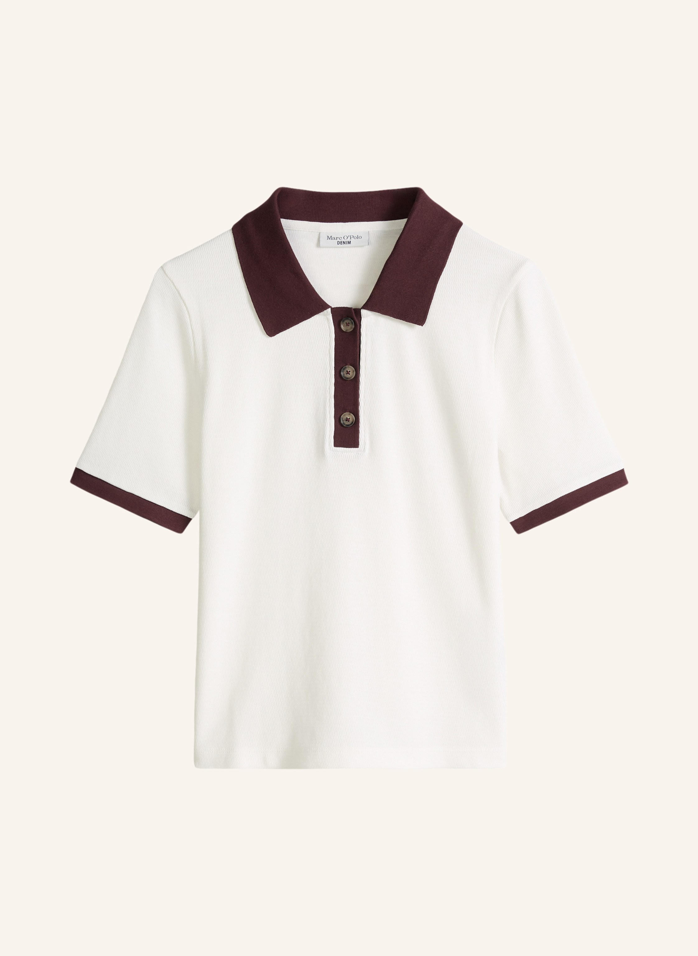 Marc O'polo Denim Poloshirt weiss