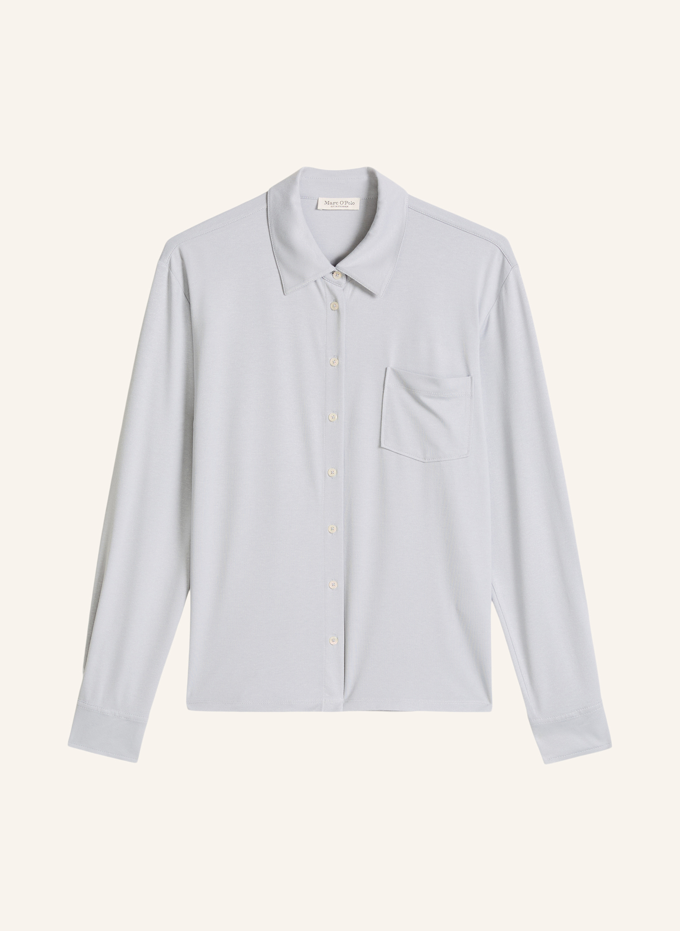 Marc O'polo Jerseybluse grau