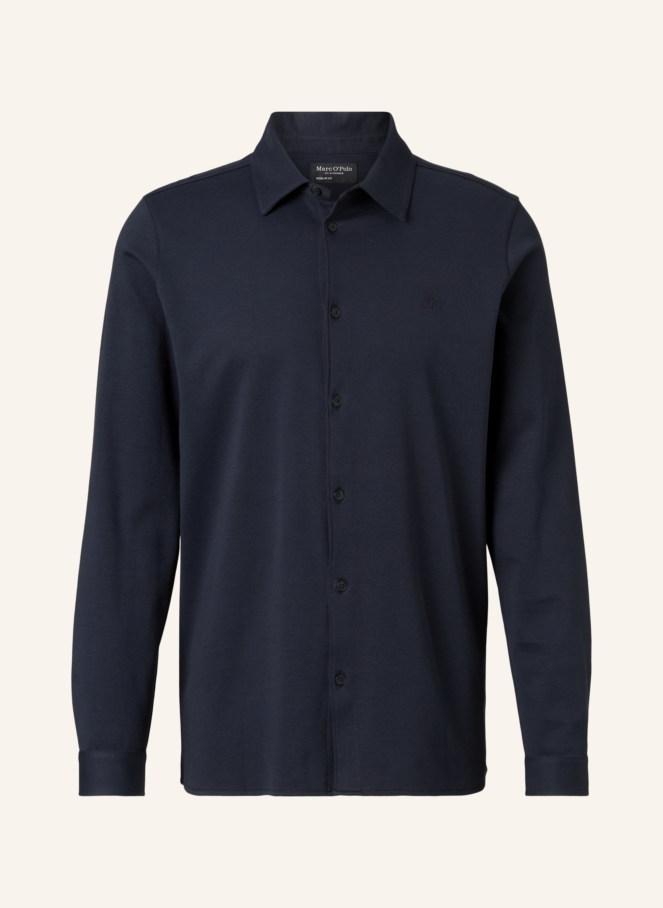 Marc O'polo Jerseyhemd blau