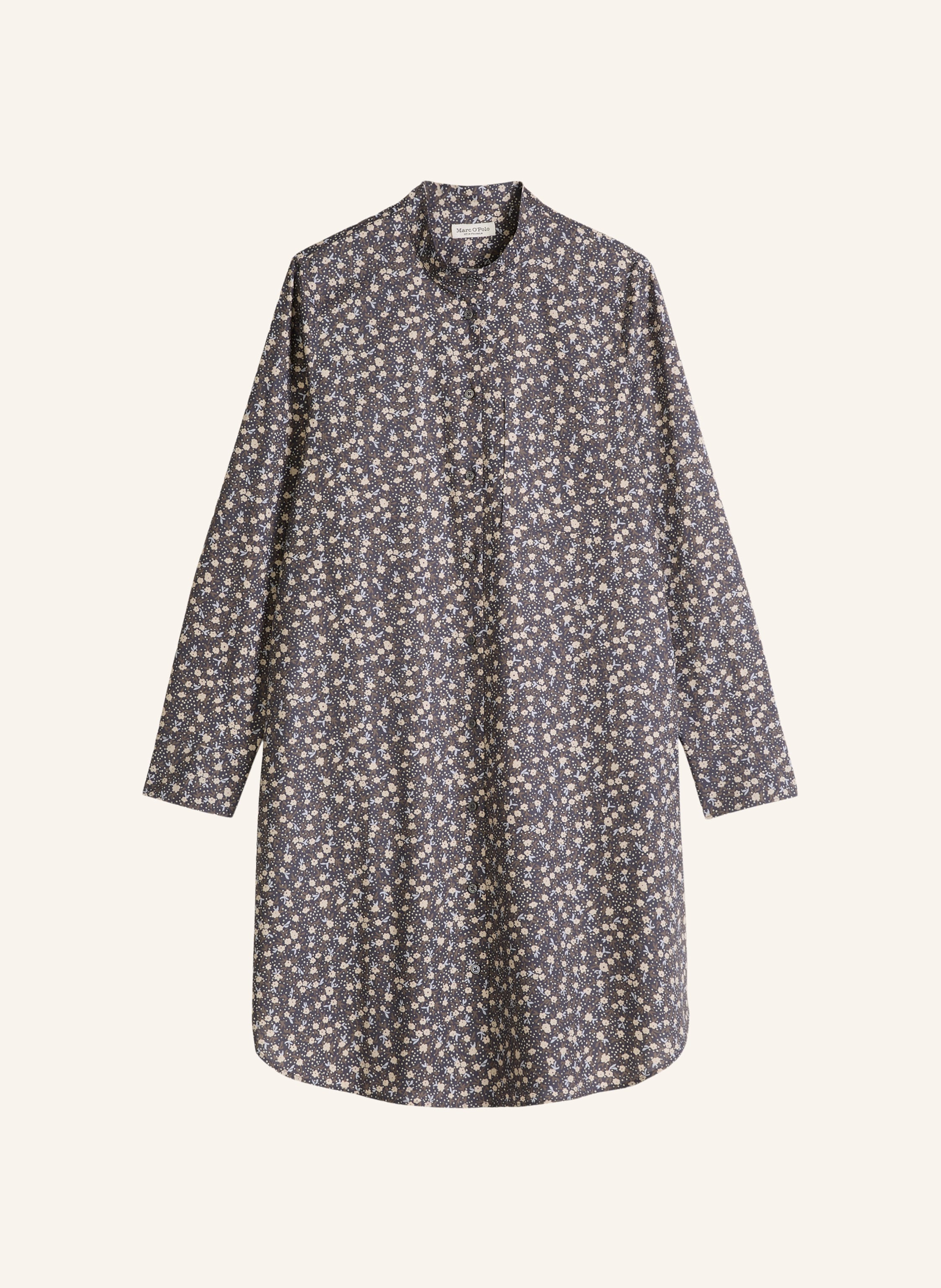 Marc O'polo Hemdblusenkleid grau