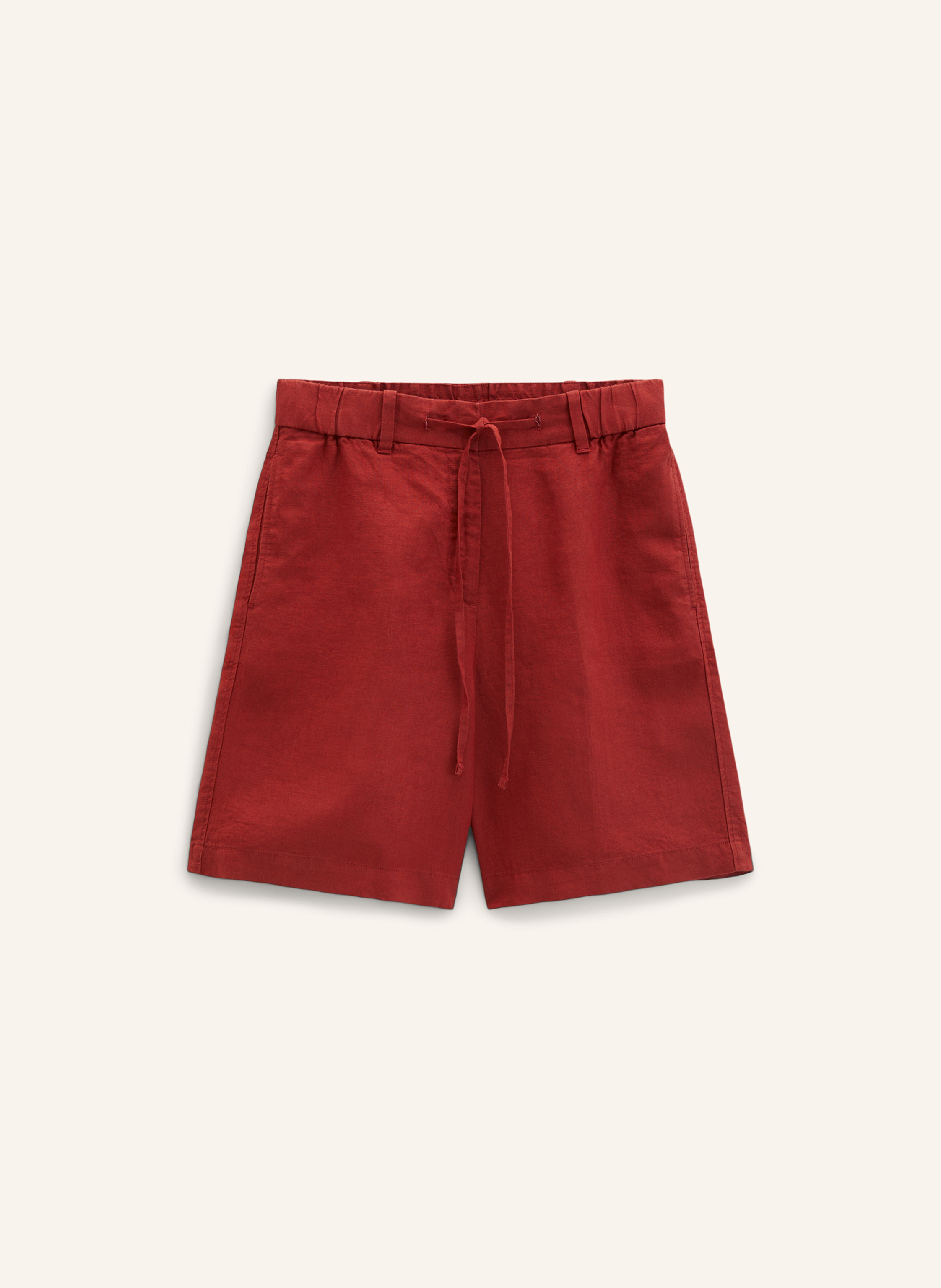 Marc O'polo Leinenshorts rot