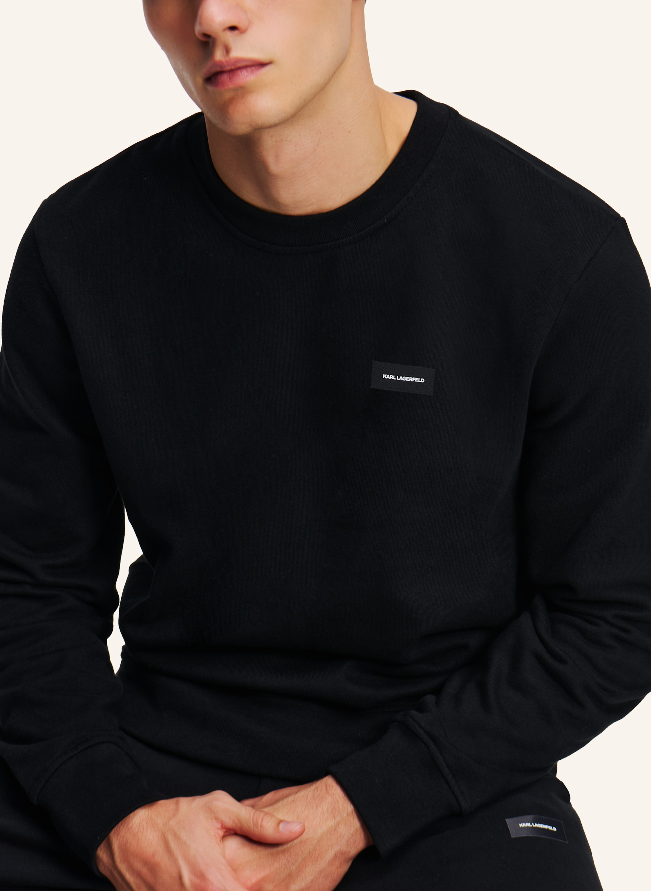 Thumbnail - Karl Lagerfeld Top schwarz