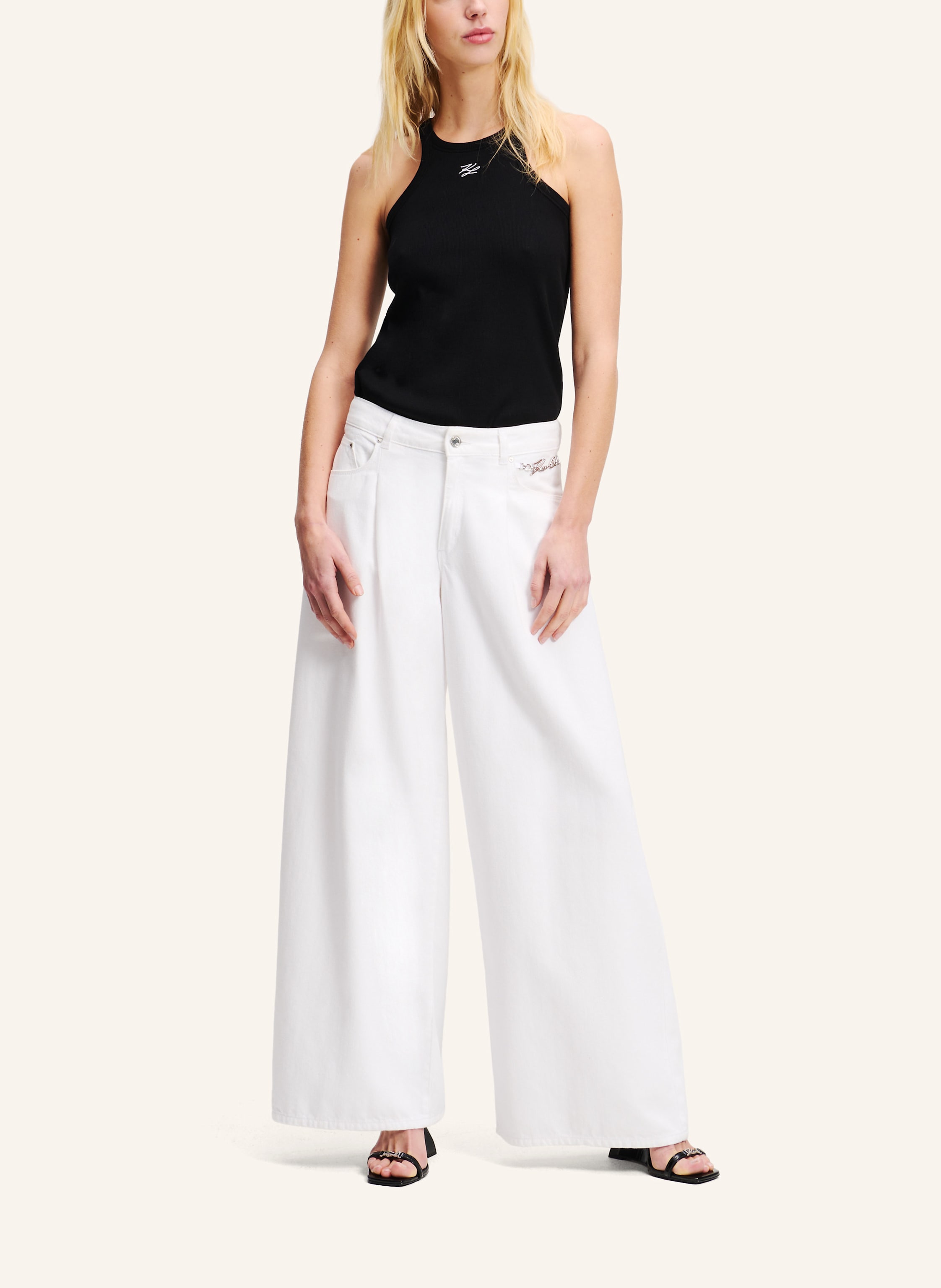 Thumbnail - Karl Lagerfeld Jeans Relaxed Fit weiss