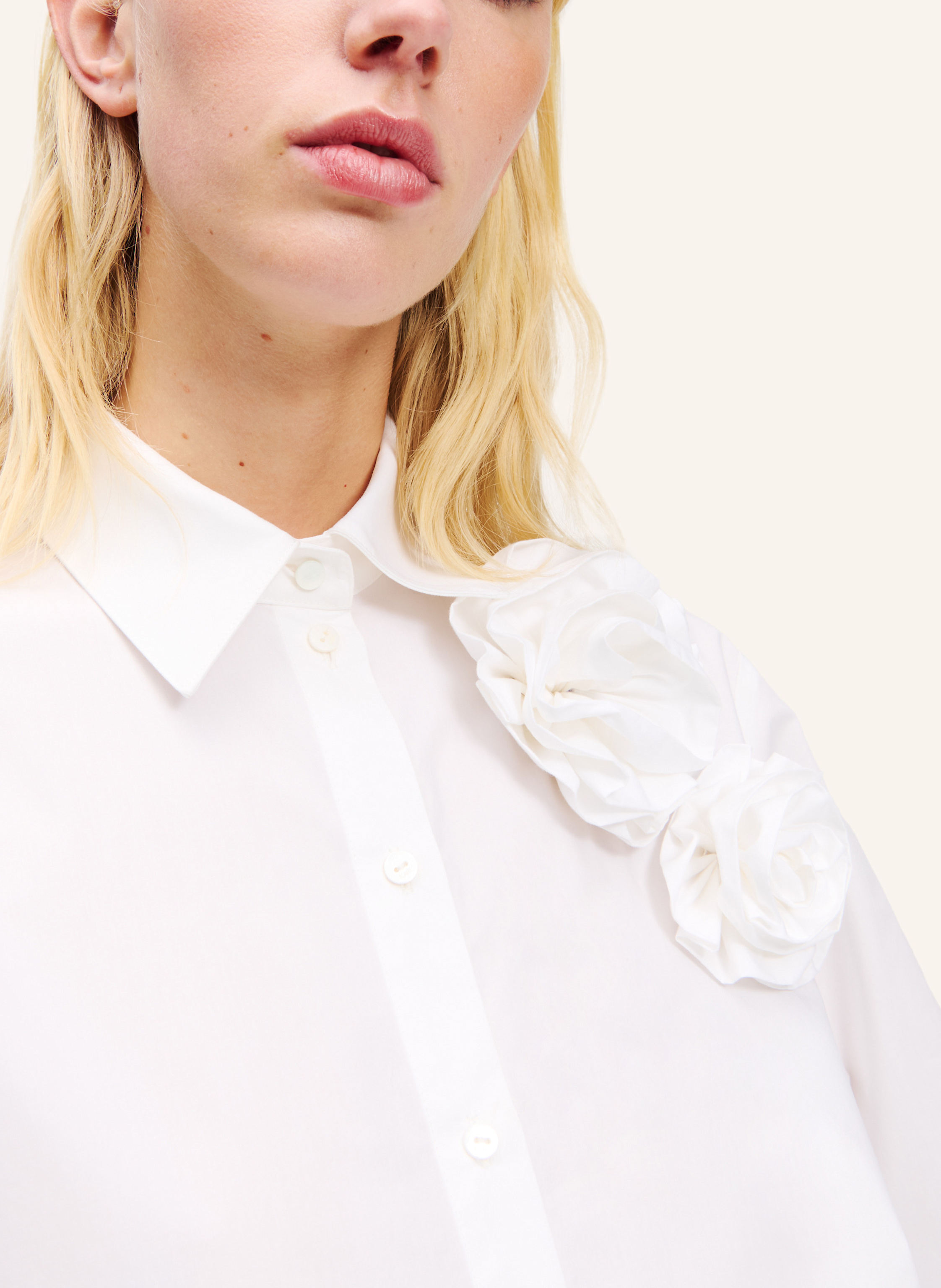 Thumbnail - Karl Lagerfeld Bluse weiss