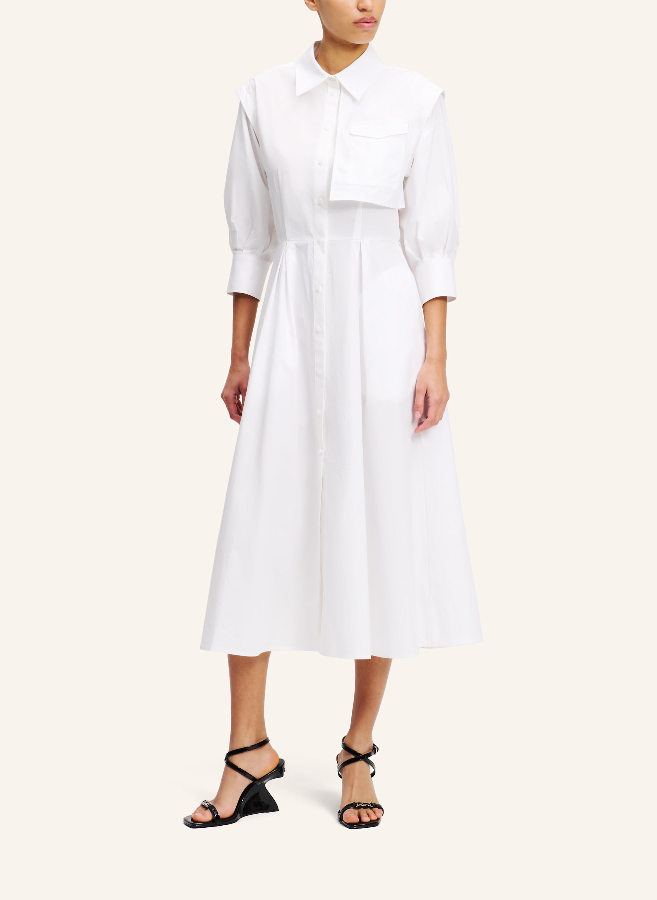 Thumbnail - Karl Lagerfeld Kleid weiss
