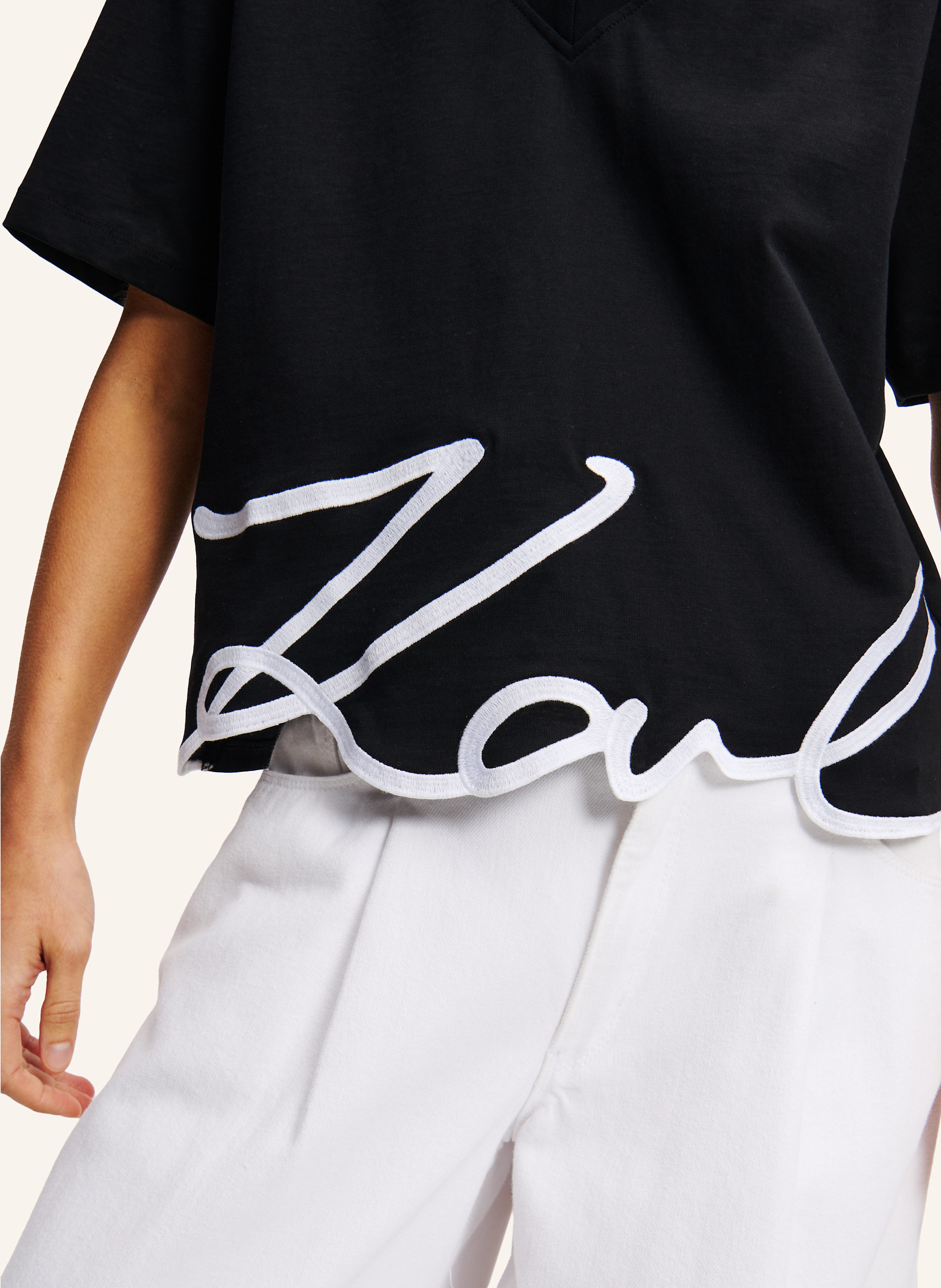 Thumbnail - Karl Lagerfeld T-Shirt schwarz