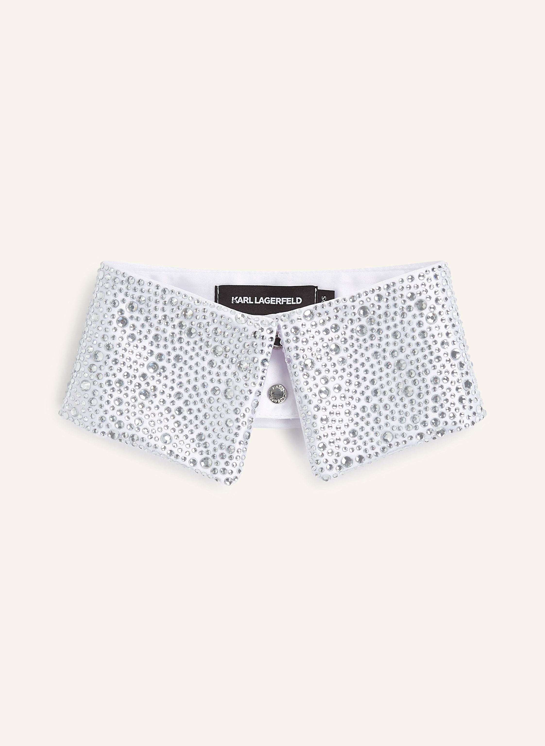 Karl Lagerfeld Halskette weiss
