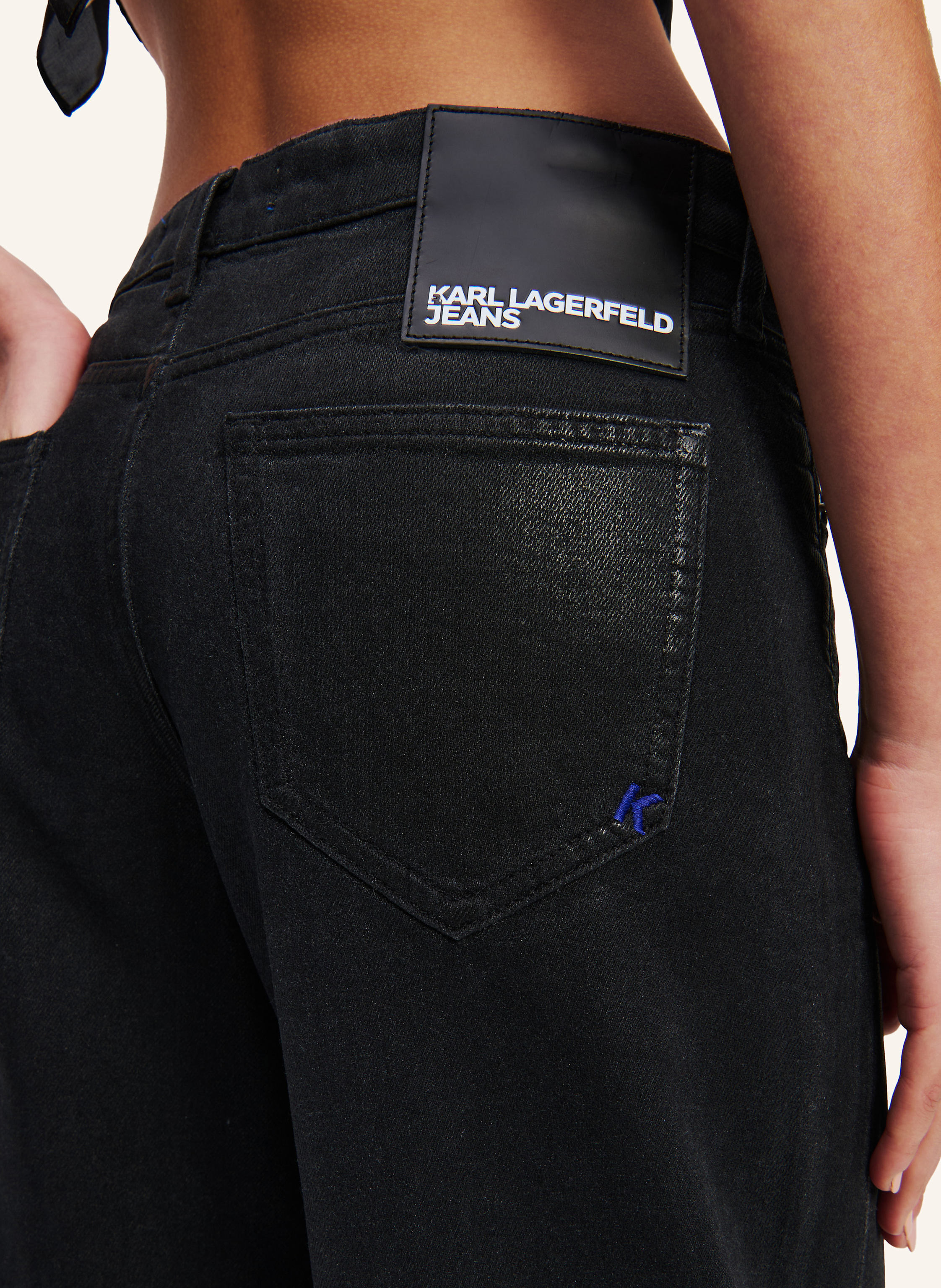 Thumbnail - Karl Lagerfeld Jeans Jeans Relaxed Fit schwarz