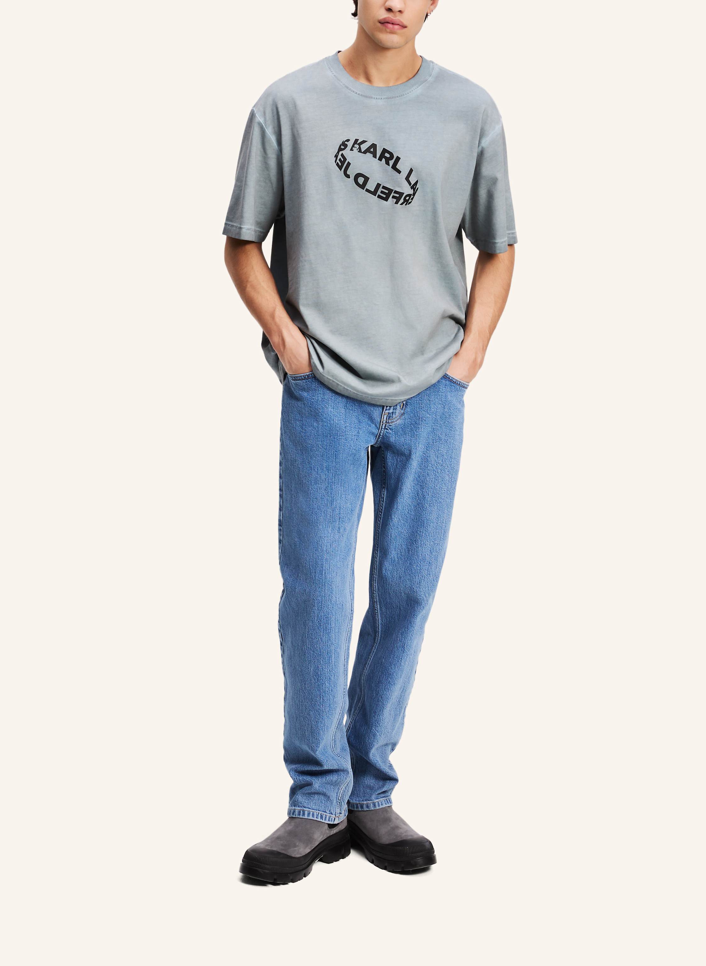 Thumbnail - Karl Lagerfeld Jeans Jeans Straight Fit blau