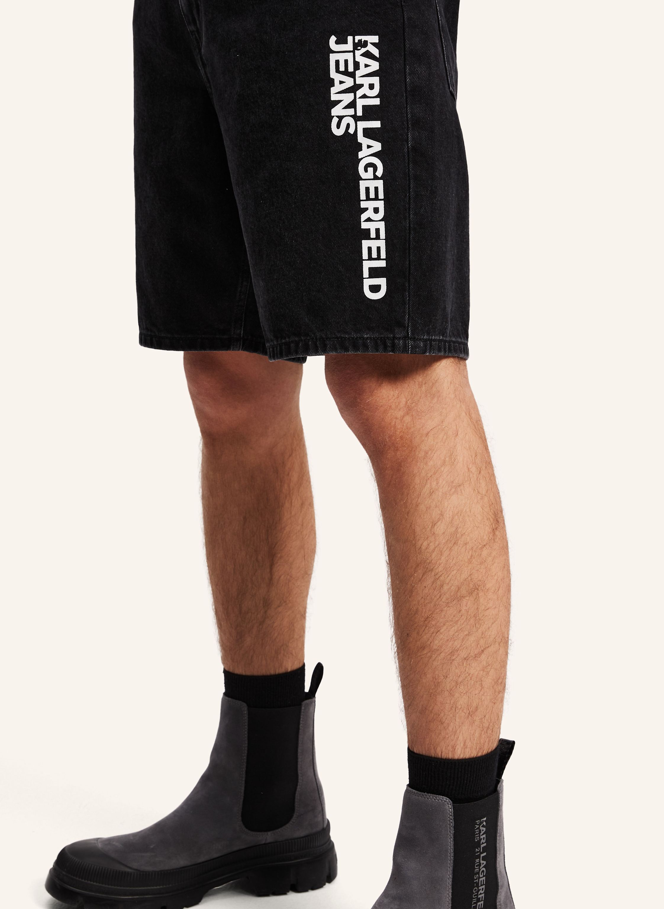 Thumbnail - Karl Lagerfeld Jeans Shorts schwarz