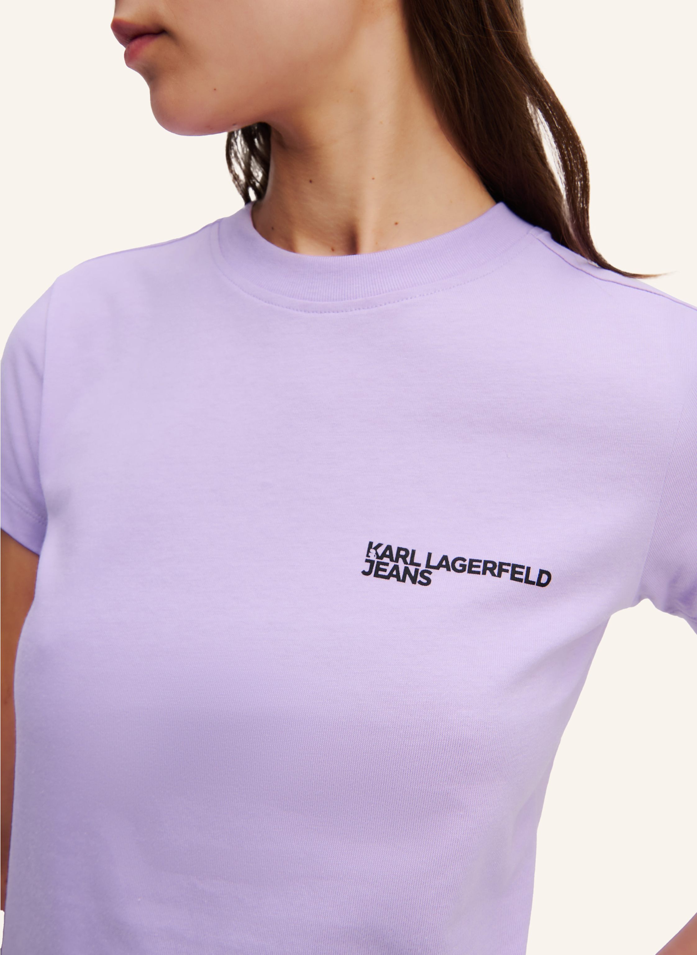 Thumbnail - Karl Lagerfeld Jeans T-Shirt lila