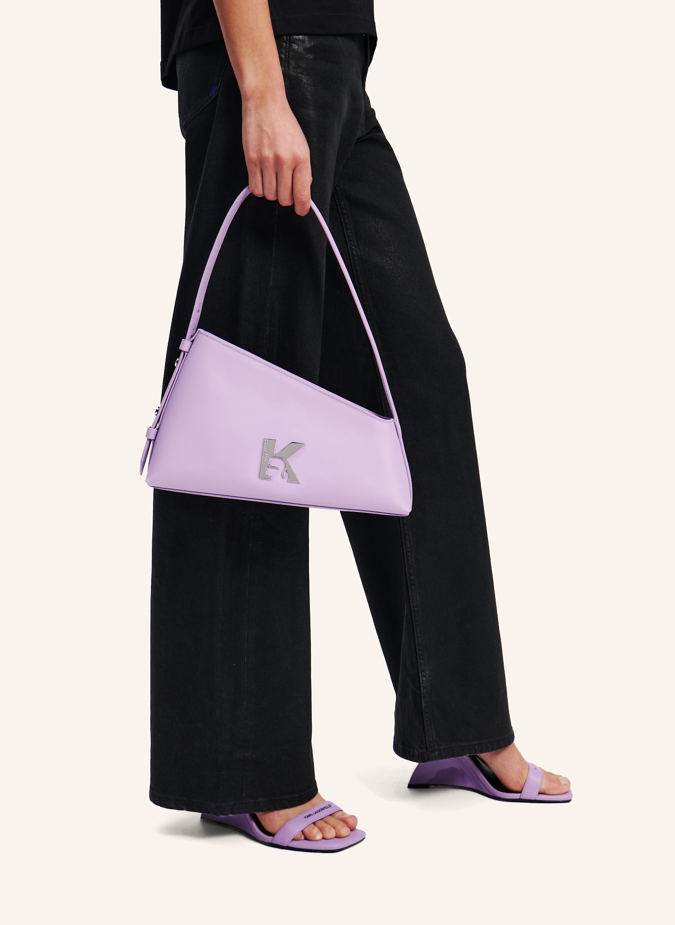 Thumbnail - Karl Lagerfeld Jeans Schultertasche lila