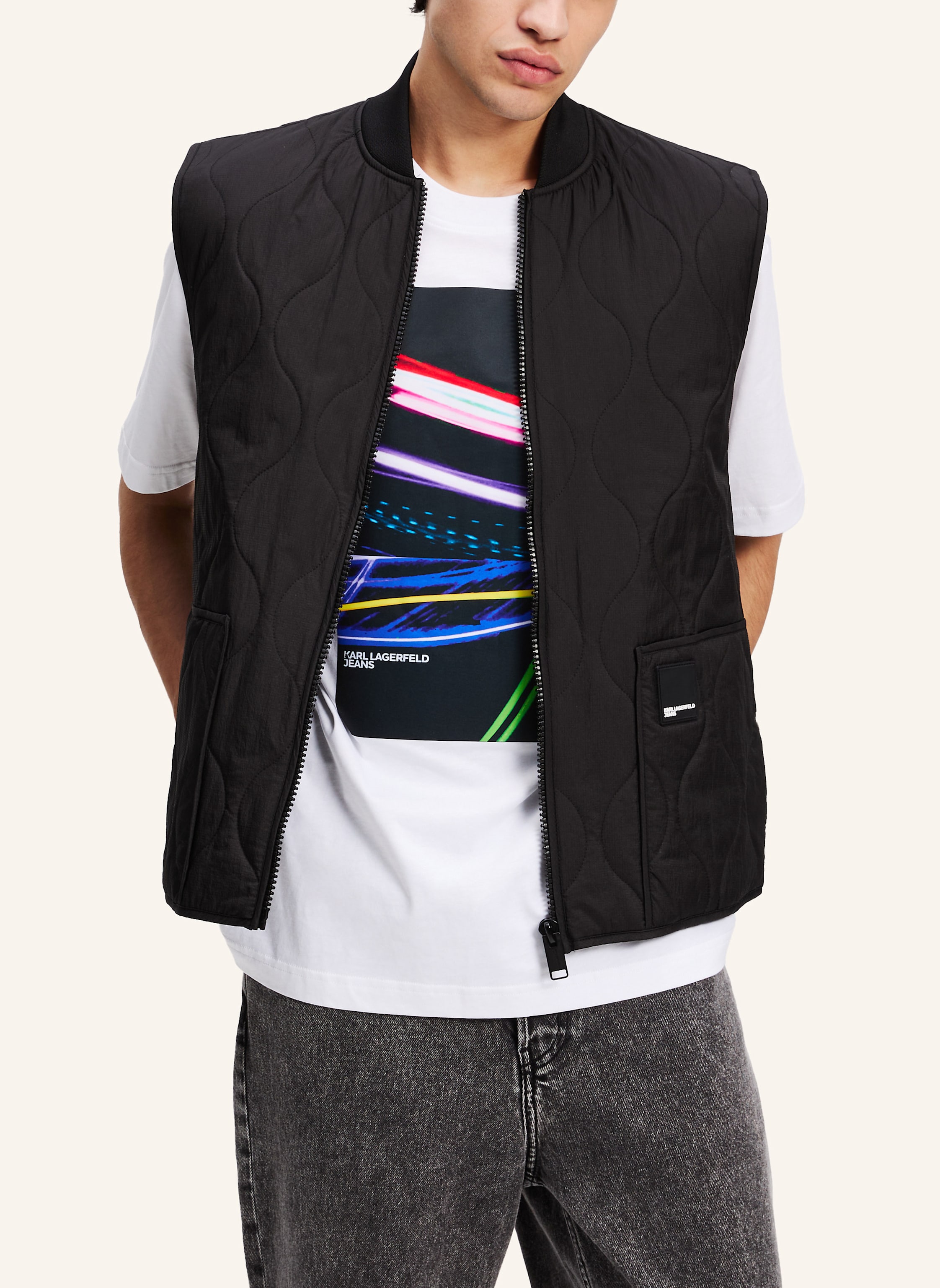 Thumbnail - Karl Lagerfeld Jeans Jacke schwarz