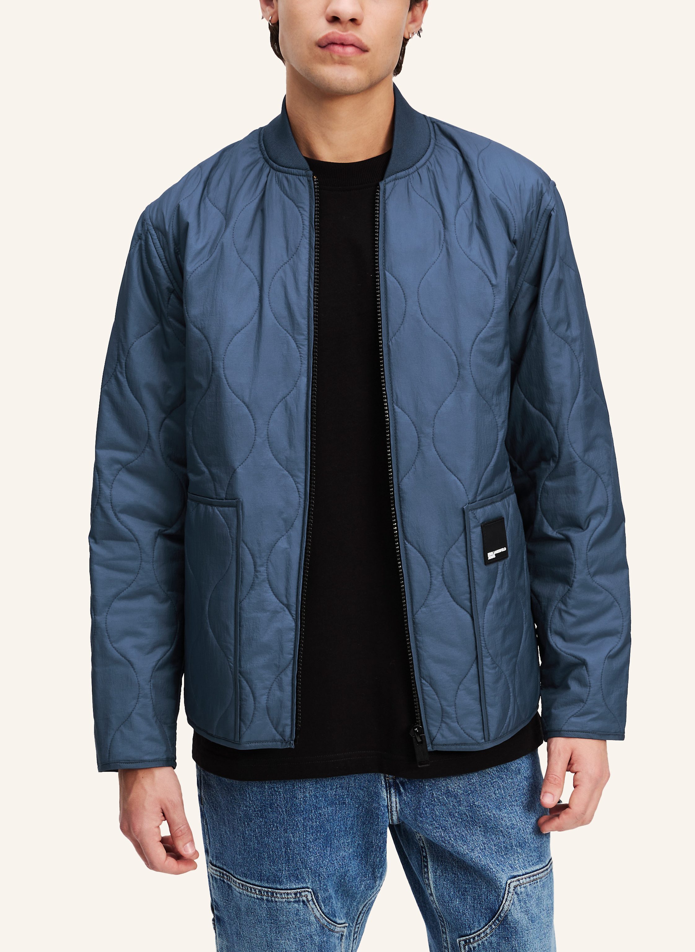 Thumbnail - Karl Lagerfeld Jeans Jacke blau