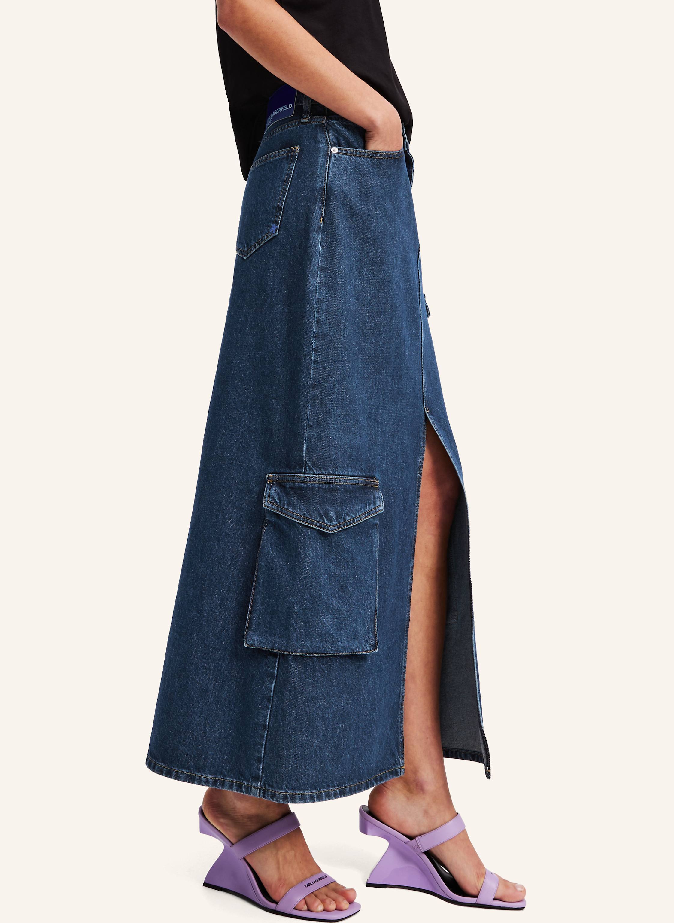 Thumbnail - Karl Lagerfeld Jeans Rock blau