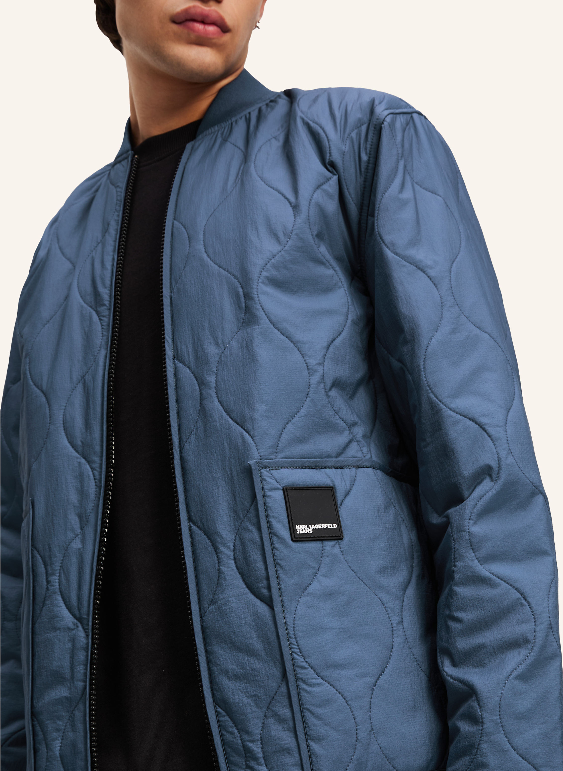 Thumbnail - Karl Lagerfeld Jeans Jacke blau