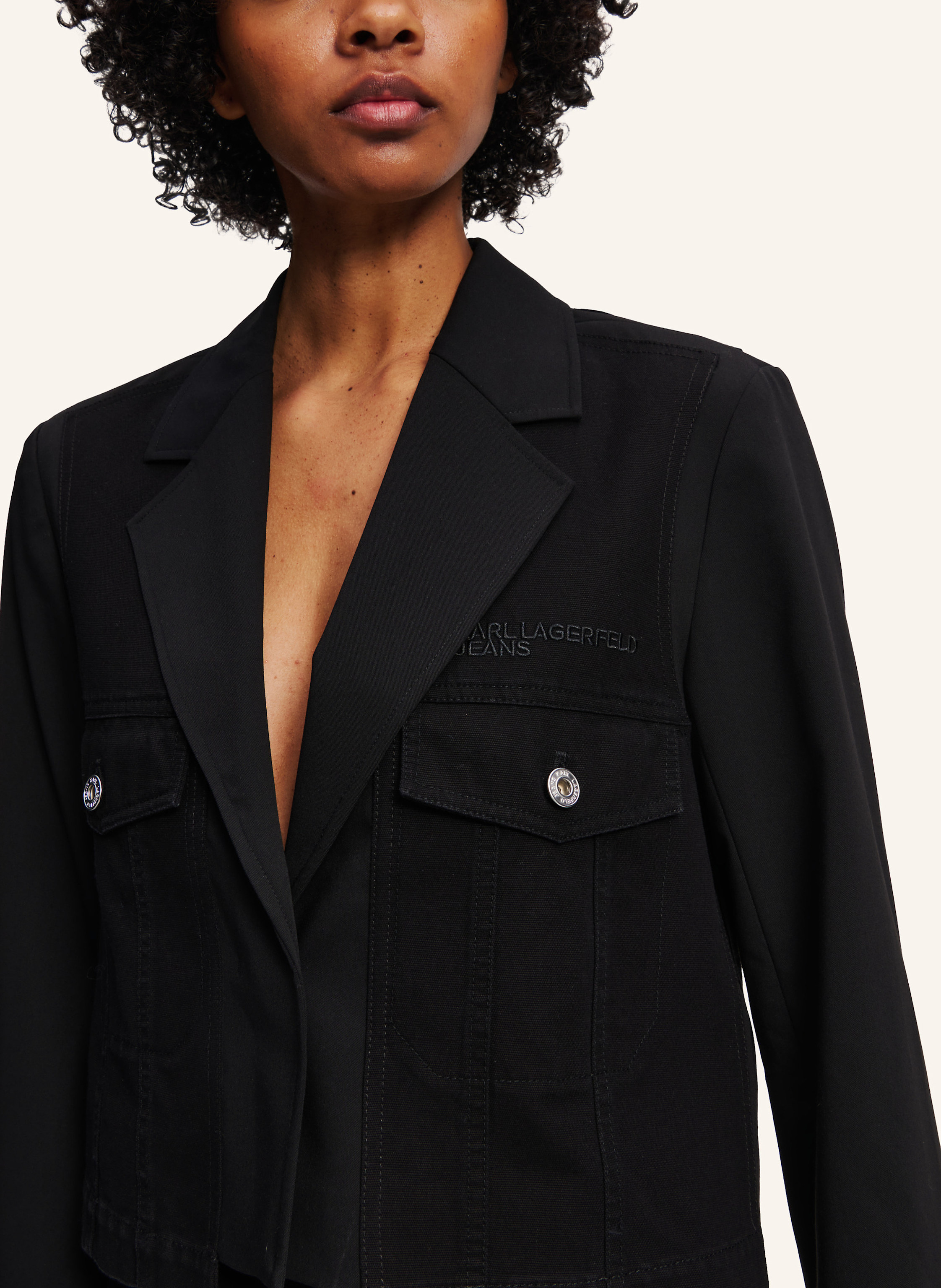 Thumbnail - Karl Lagerfeld Jeans Jacke schwarz