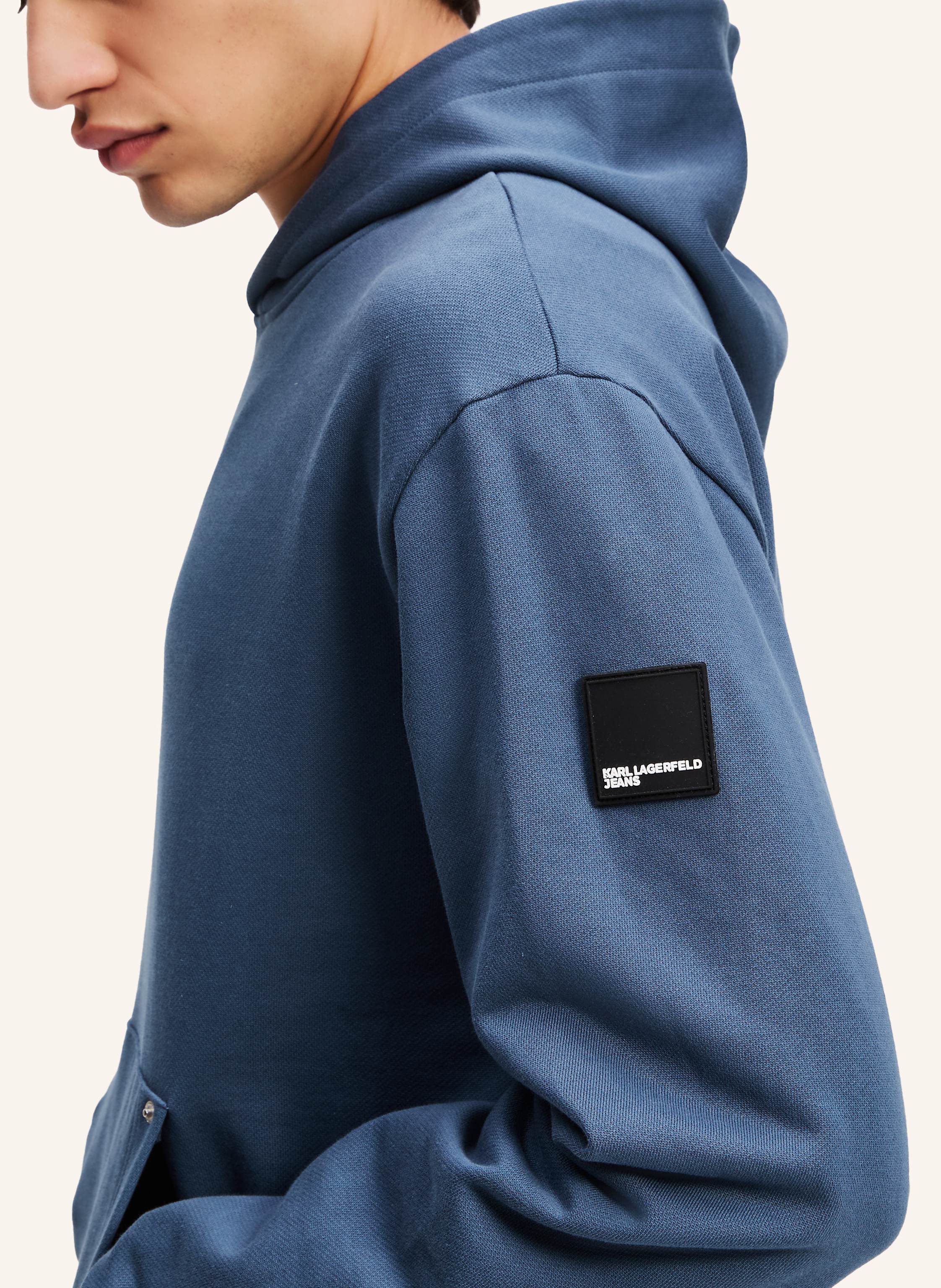 Thumbnail - Karl Lagerfeld Jeans Hoodie blau